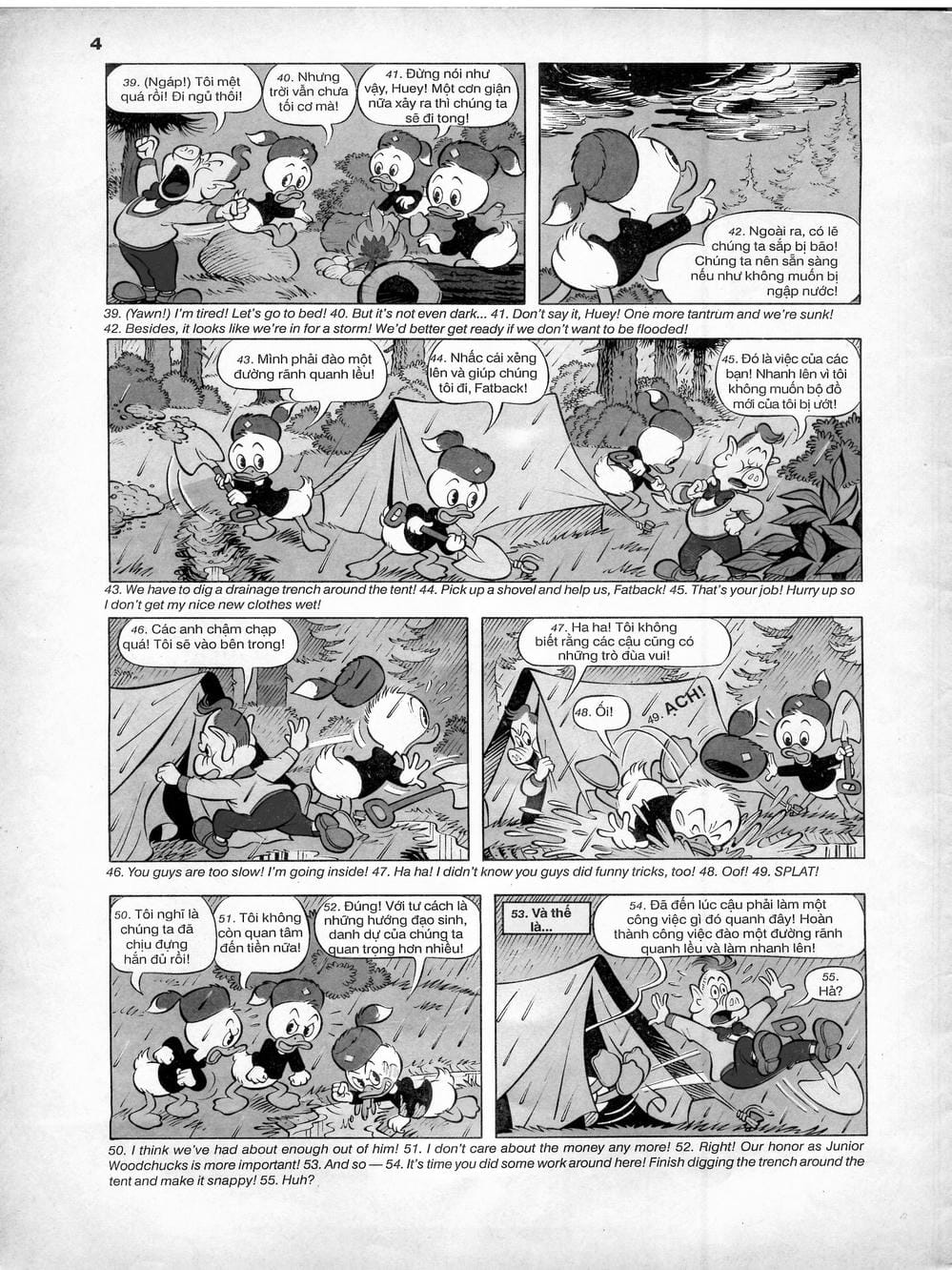 Truyện Tranh Donald Và Bạn Hữu trang 2