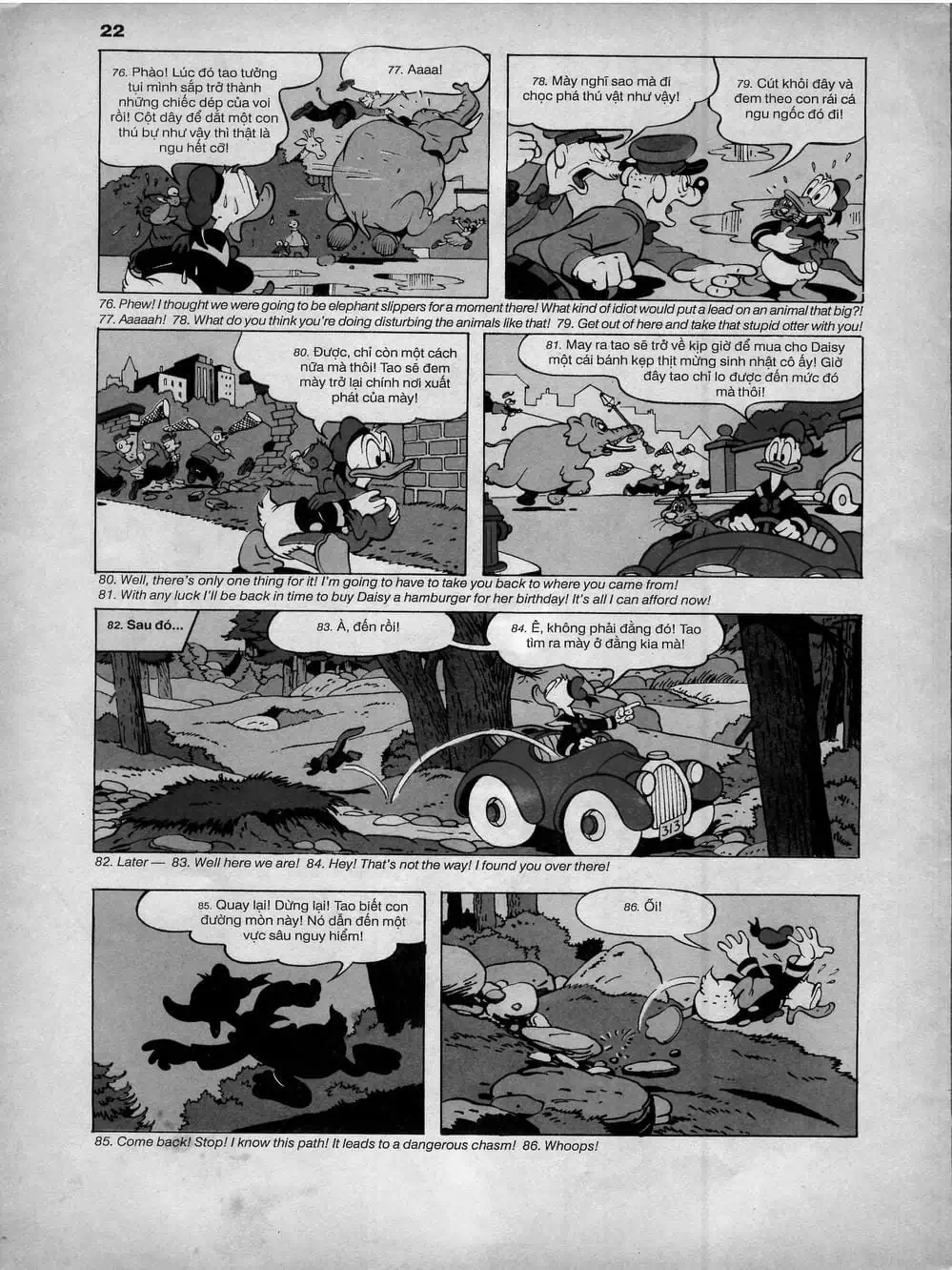 Truyện Tranh Donald Và Bạn Hữu trang 2