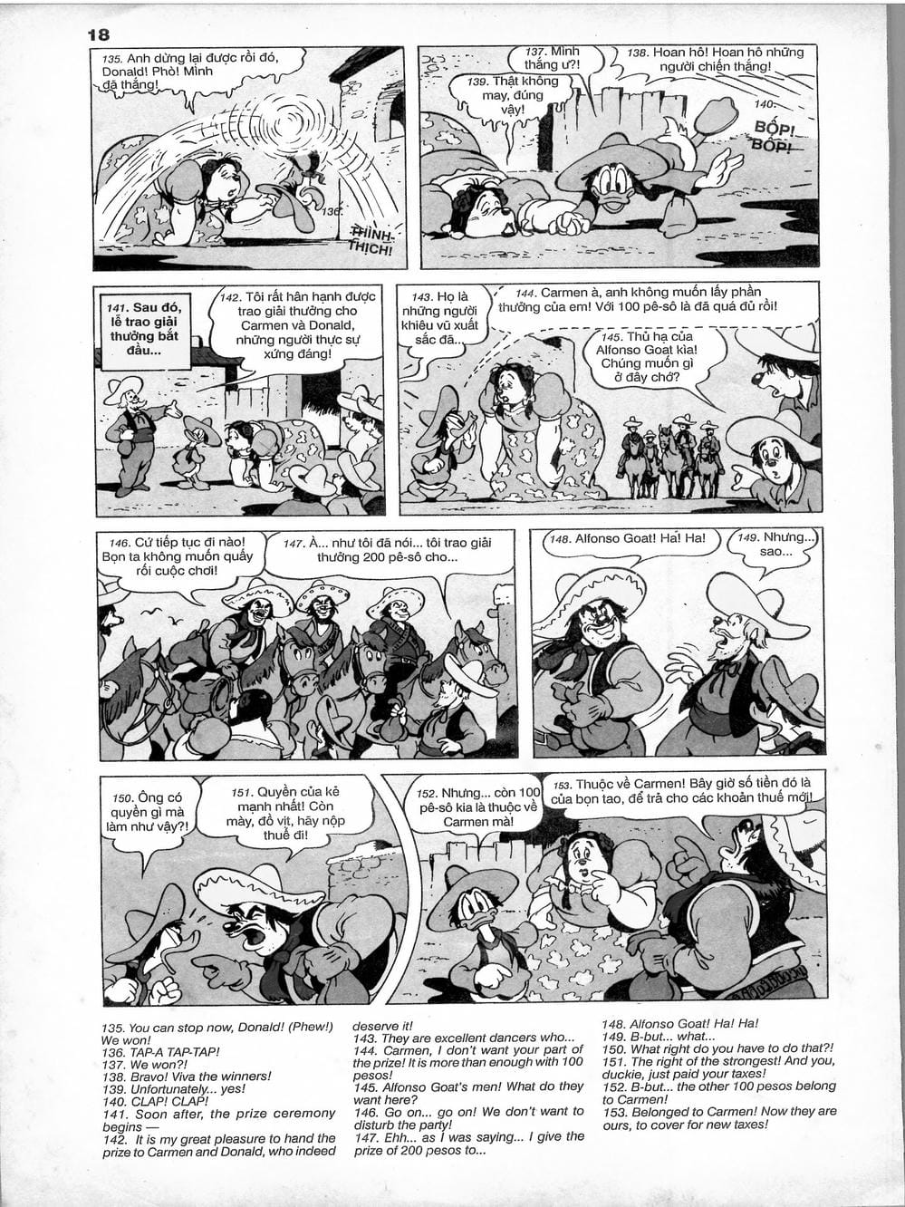 Truyện Tranh Donald Và Bạn Hữu trang 2