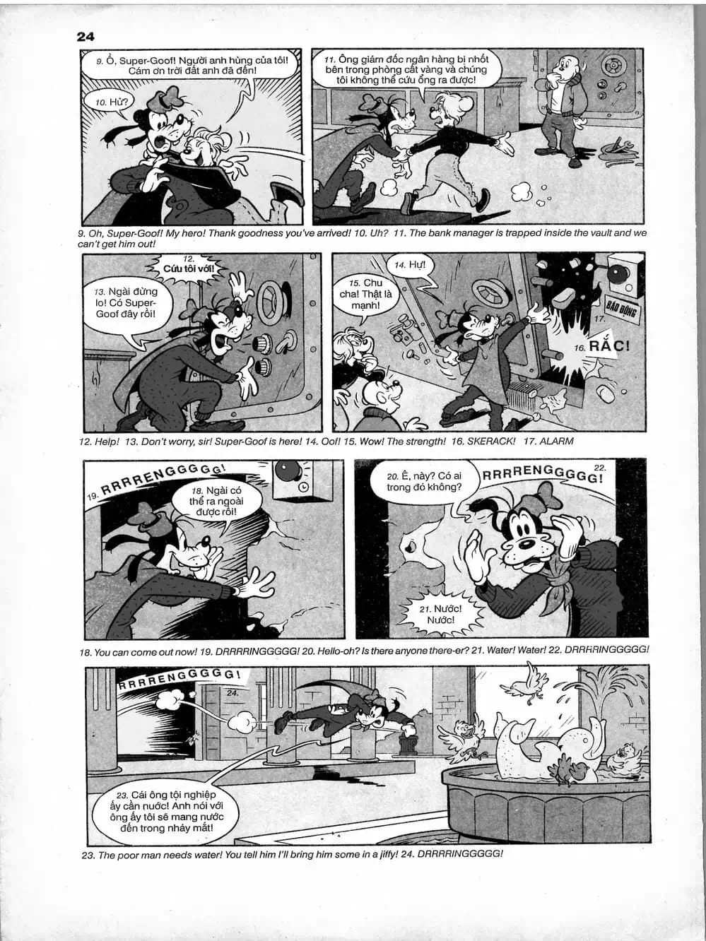 Truyện Tranh Donald Và Bạn Hữu trang 2