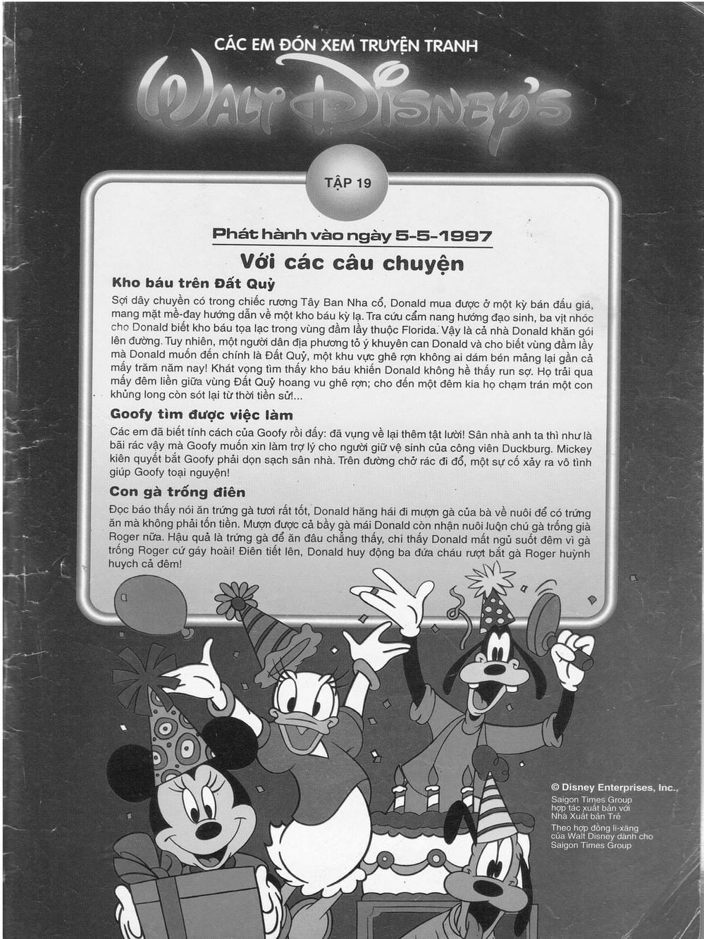 Truyện Tranh Donald Và Bạn Hữu trang 2