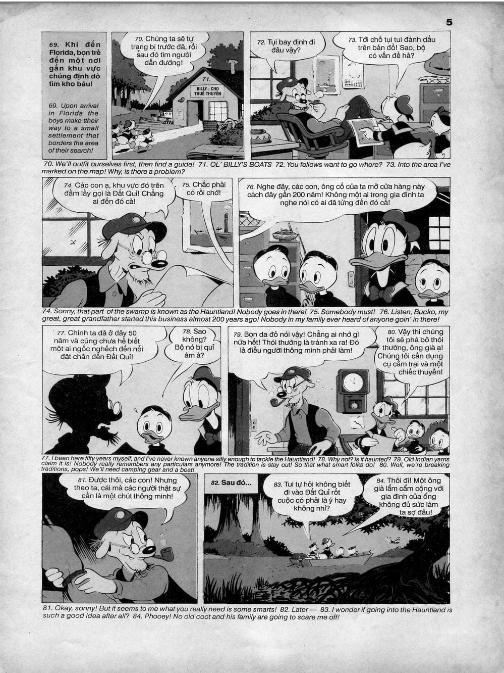 Truyện Tranh Donald Và Bạn Hữu trang 2
