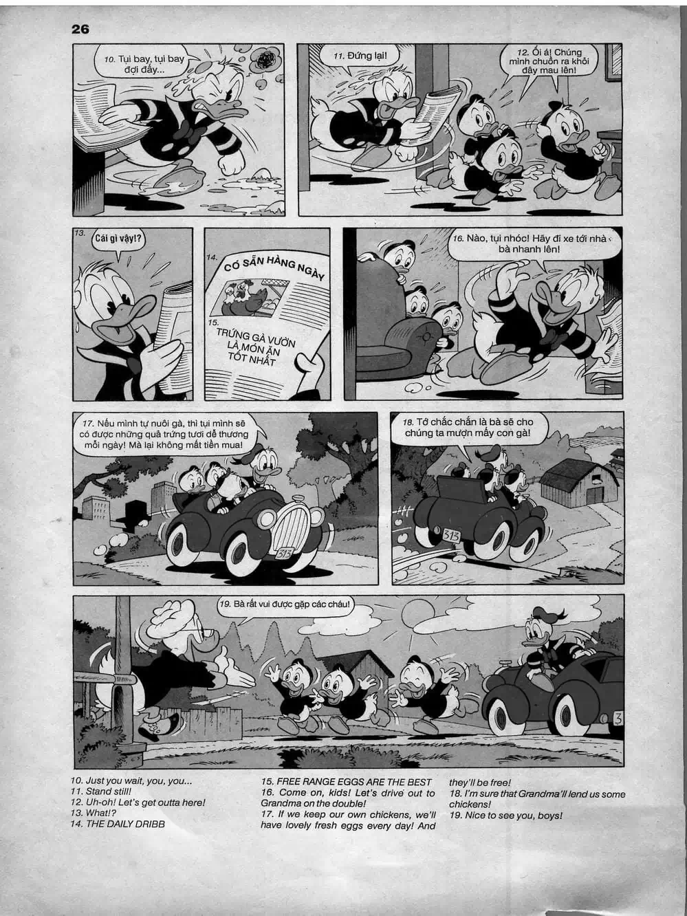 Truyện Tranh Donald Và Bạn Hữu trang 2