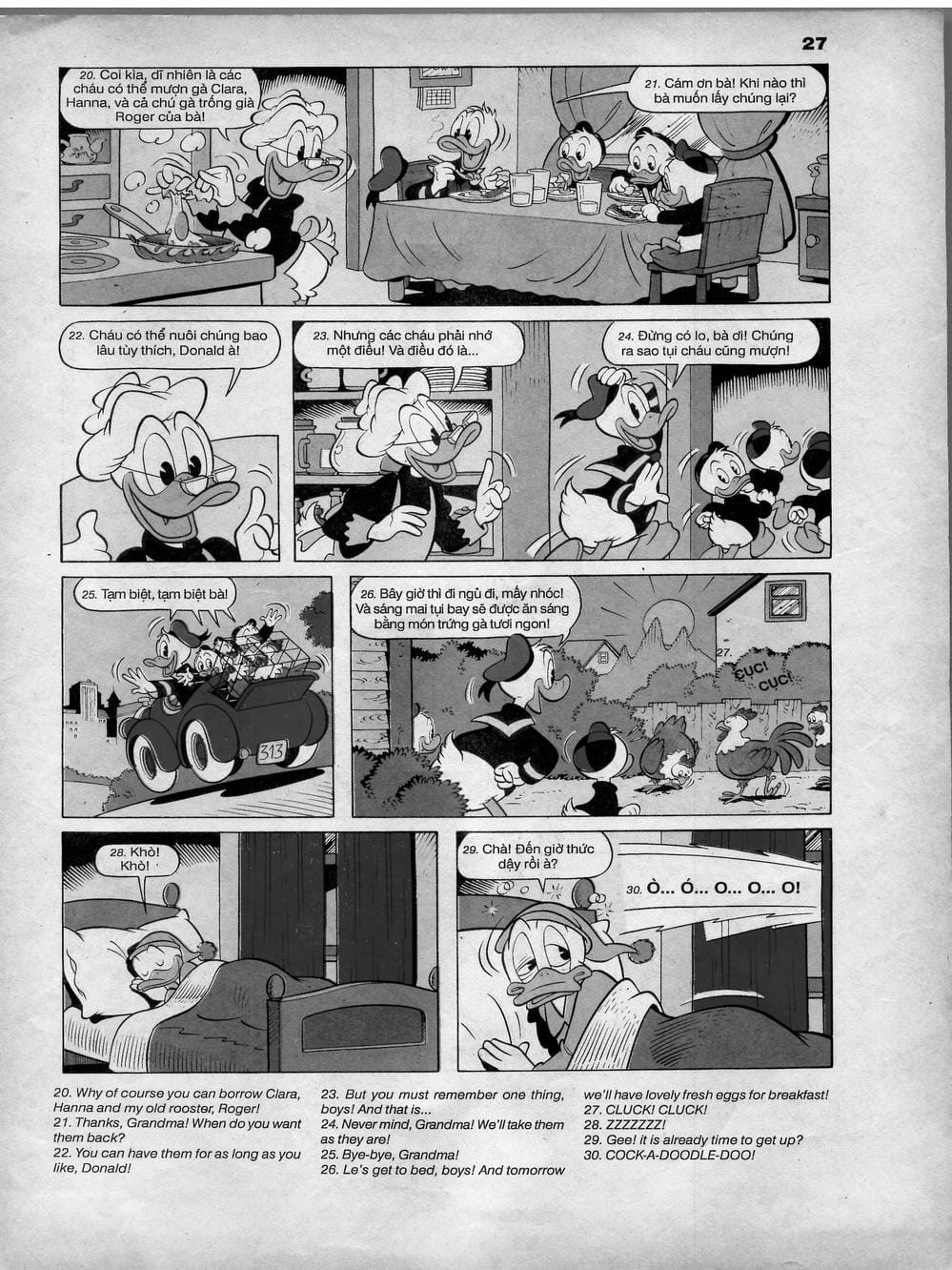 Truyện Tranh Donald Và Bạn Hữu trang 2