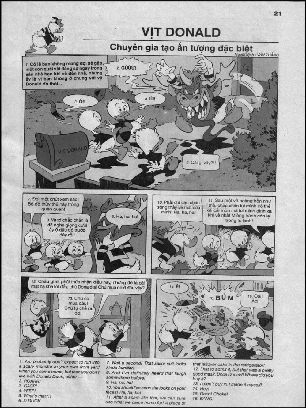 Truyện Tranh Donald Và Bạn Hữu trang 2