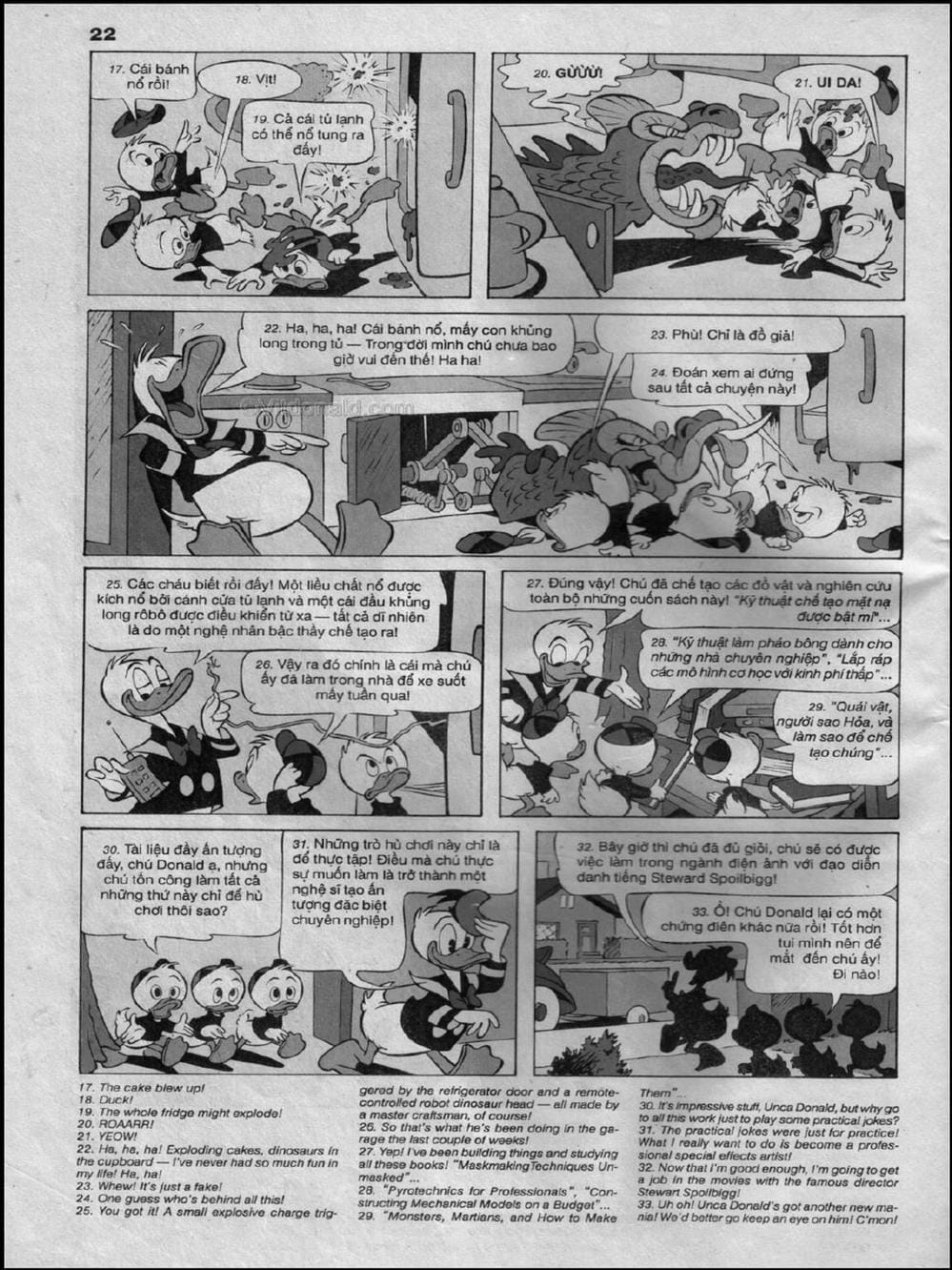 Truyện Tranh Donald Và Bạn Hữu trang 2