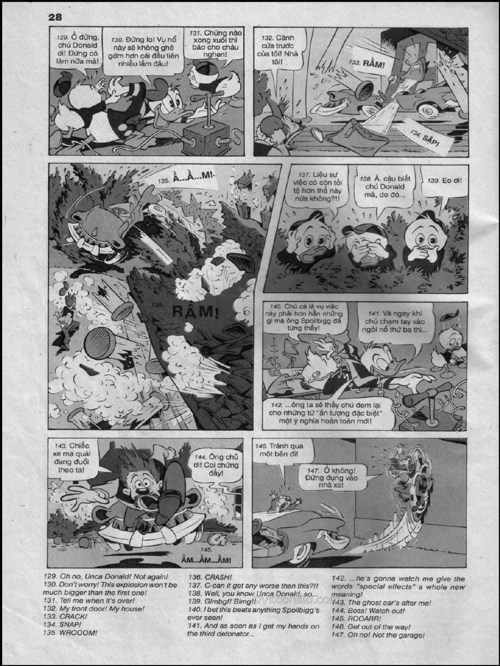 Truyện Tranh Donald Và Bạn Hữu trang 2