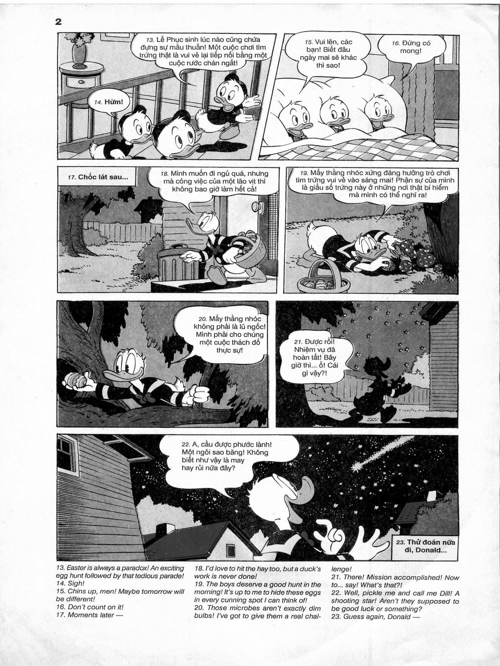 Truyện Tranh Donald Và Bạn Hữu trang 2