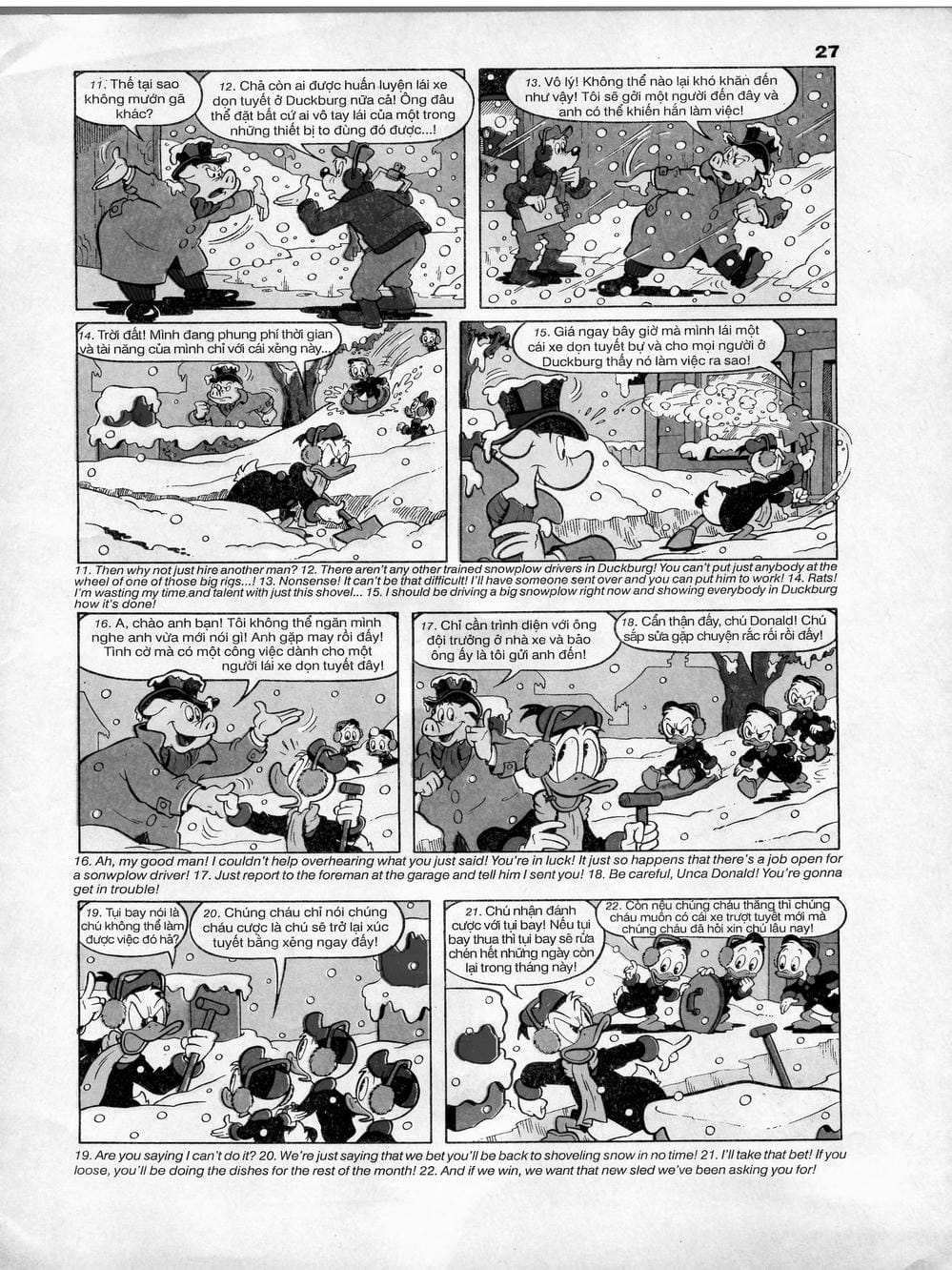 Truyện Tranh Donald Và Bạn Hữu trang 2