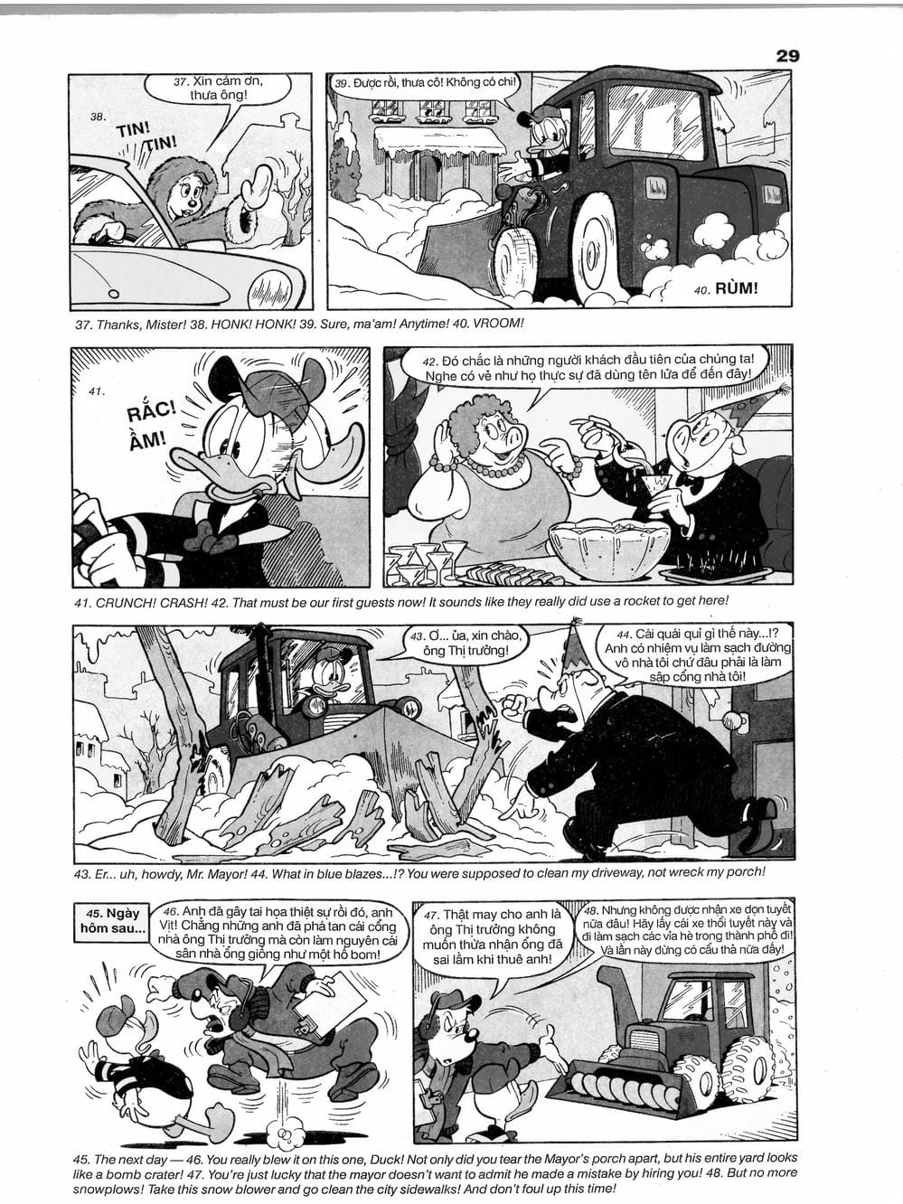 Truyện Tranh Donald Và Bạn Hữu trang 2