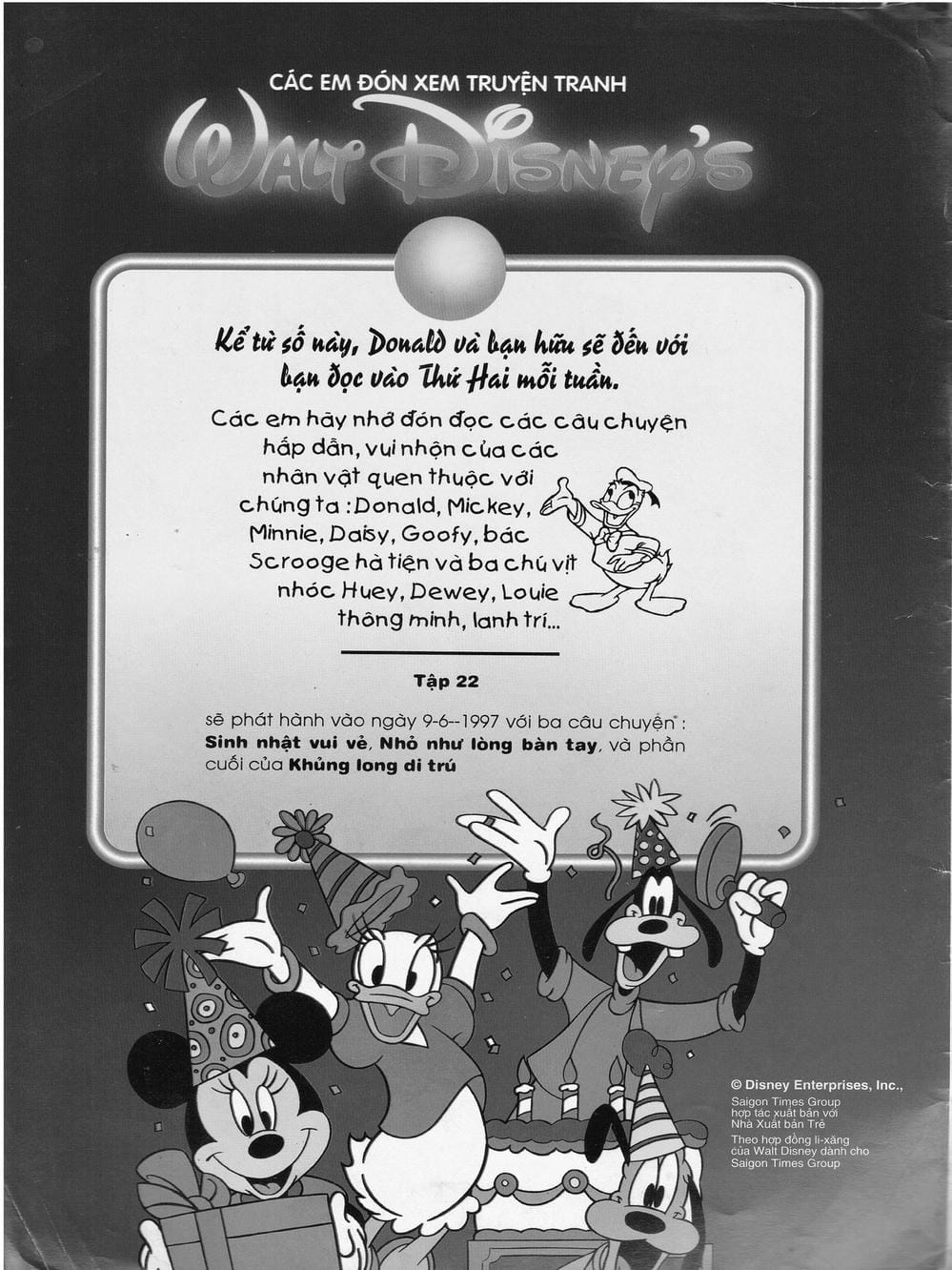 Truyện Tranh Donald Và Bạn Hữu trang 2