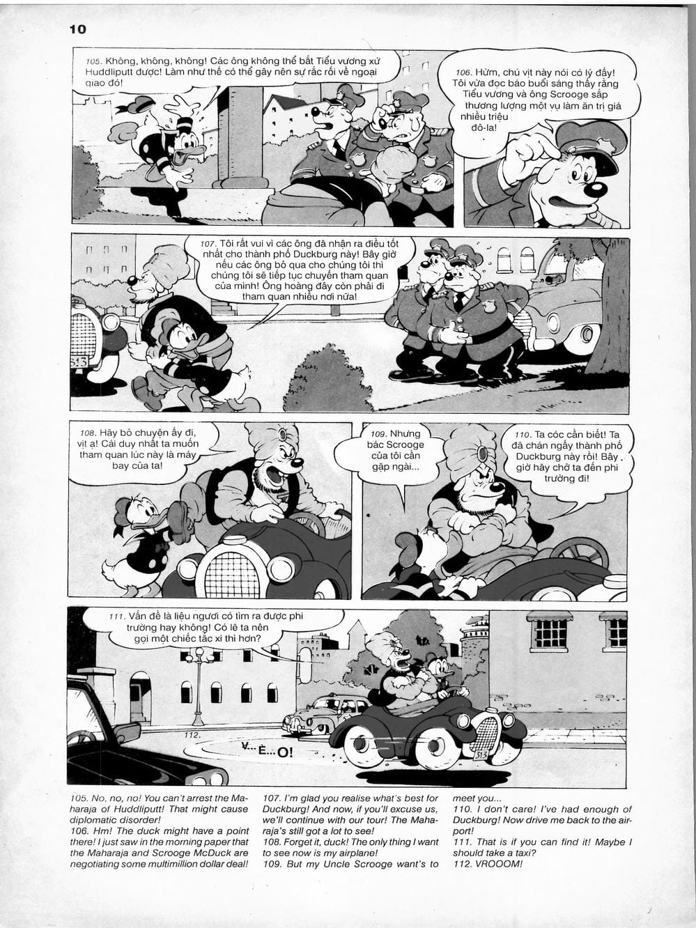 Truyện Tranh Donald Và Bạn Hữu trang 2