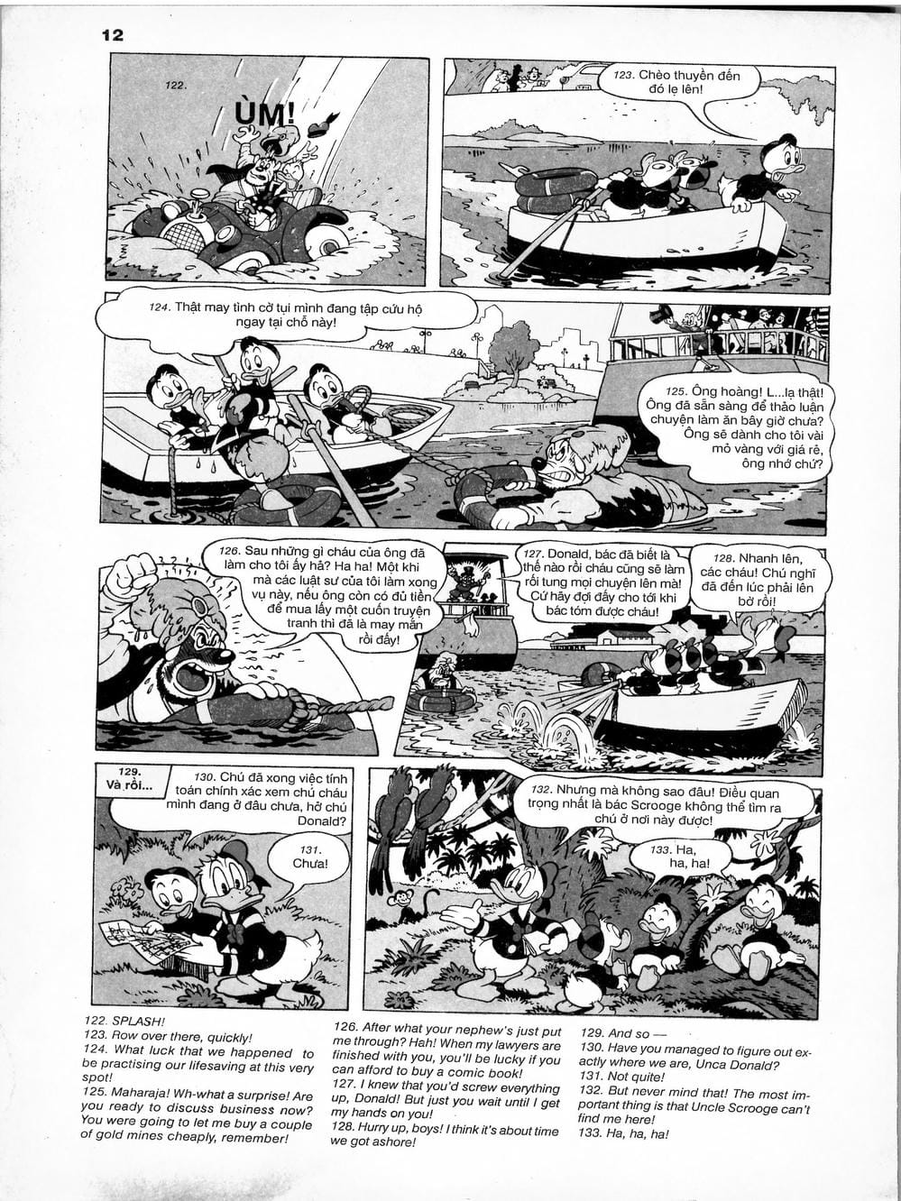 Truyện Tranh Donald Và Bạn Hữu trang 2