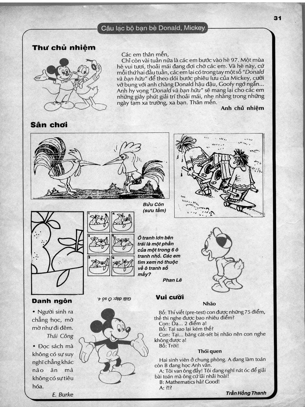 Truyện Tranh Donald Và Bạn Hữu trang 2