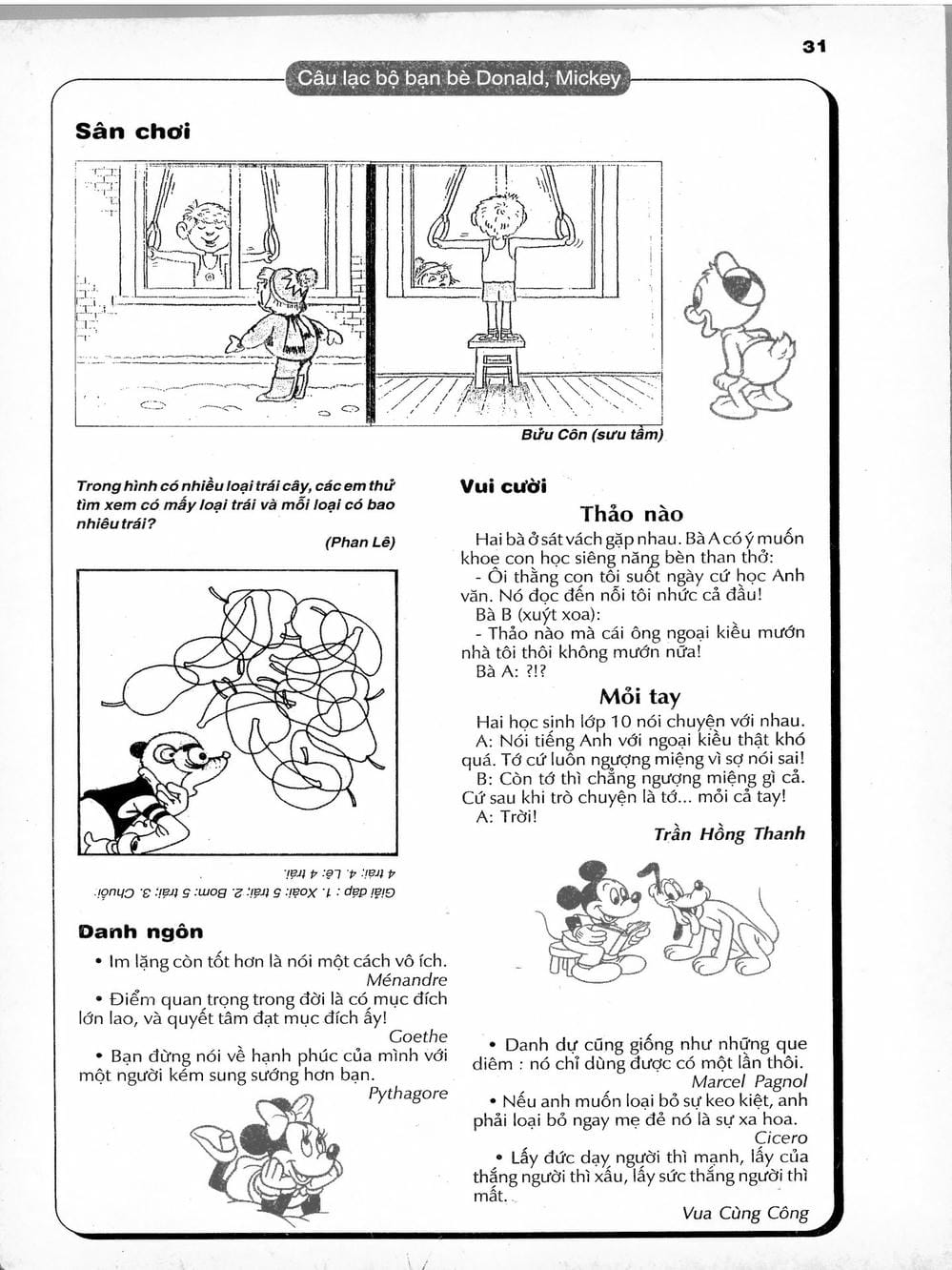 Truyện Tranh Donald Và Bạn Hữu trang 2