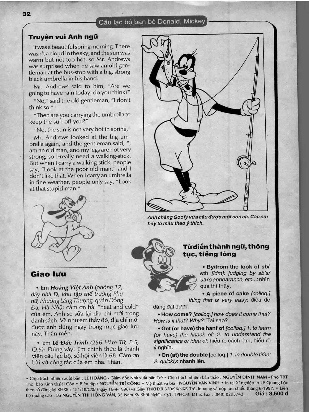 Truyện Tranh Donald Và Bạn Hữu trang 2