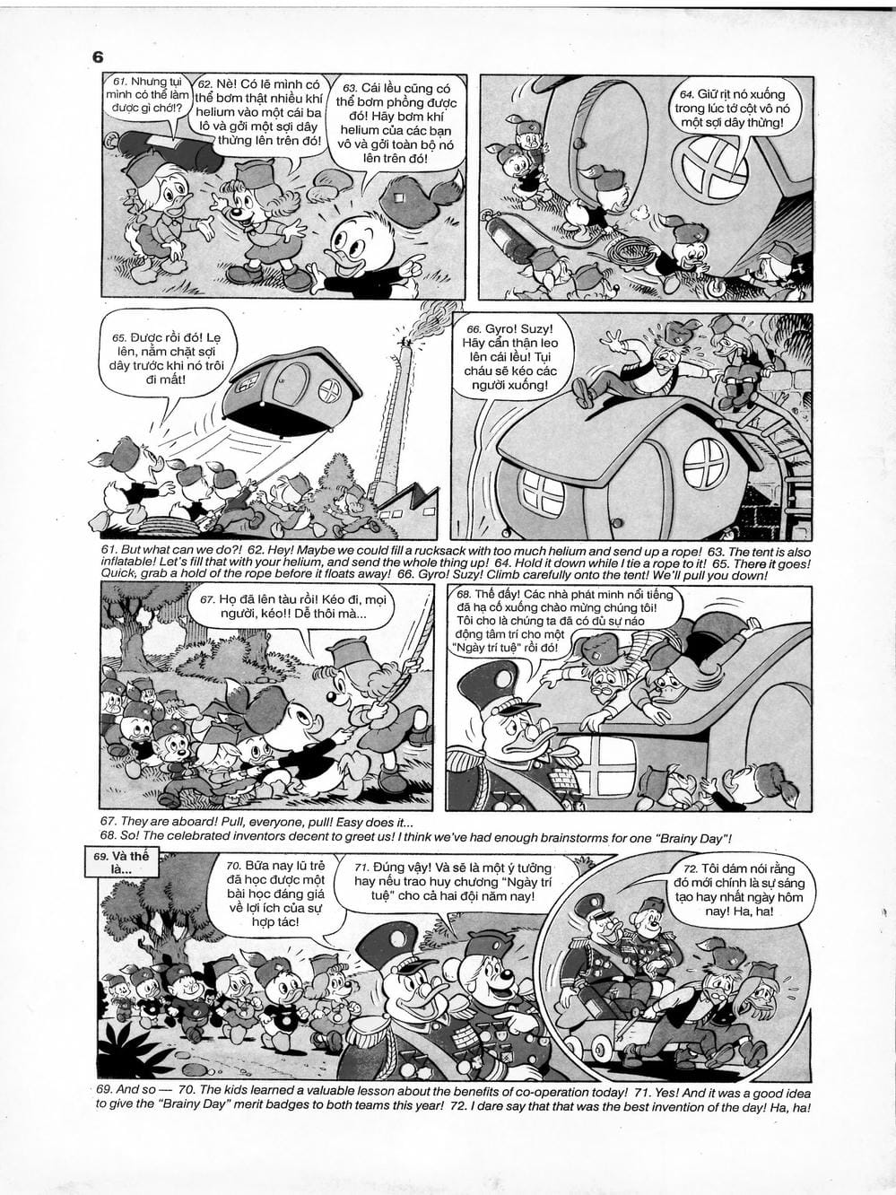 Truyện Tranh Donald Và Bạn Hữu trang 2