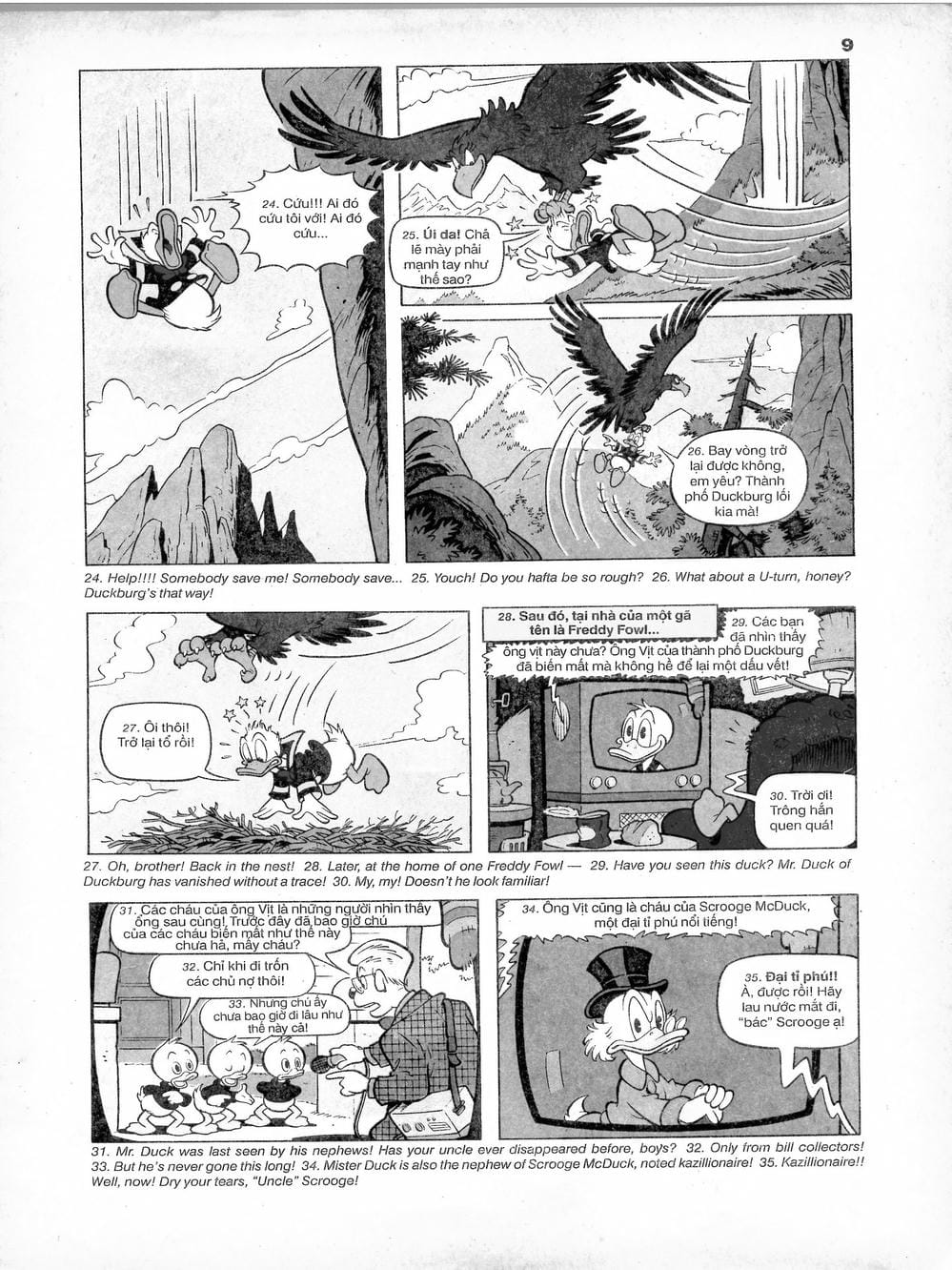 Truyện Tranh Donald Và Bạn Hữu trang 2