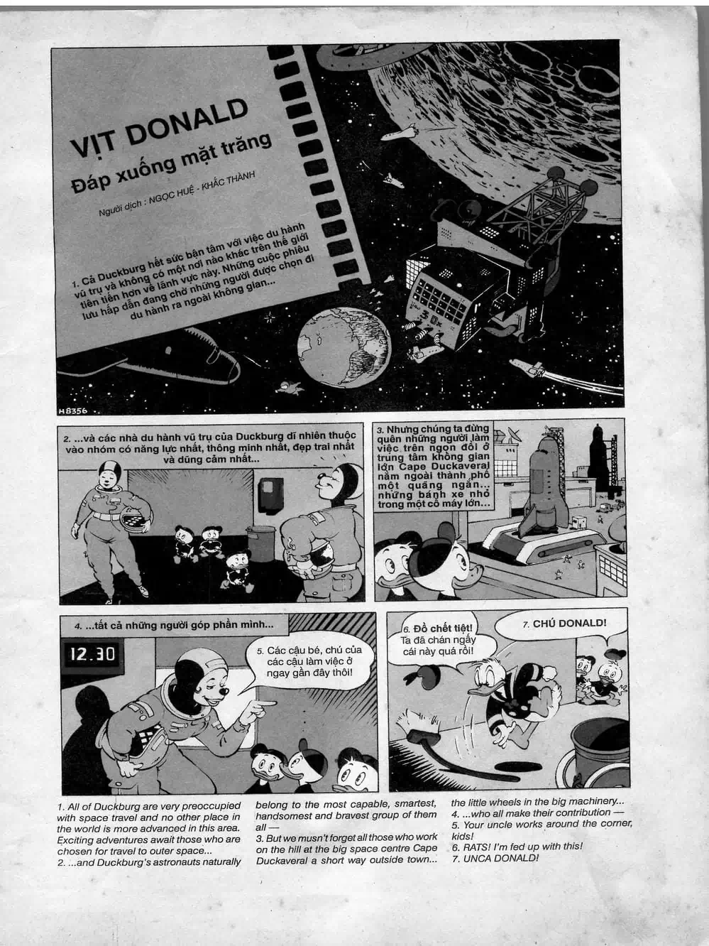 Truyện Tranh Donald Và Bạn Hữu trang 2