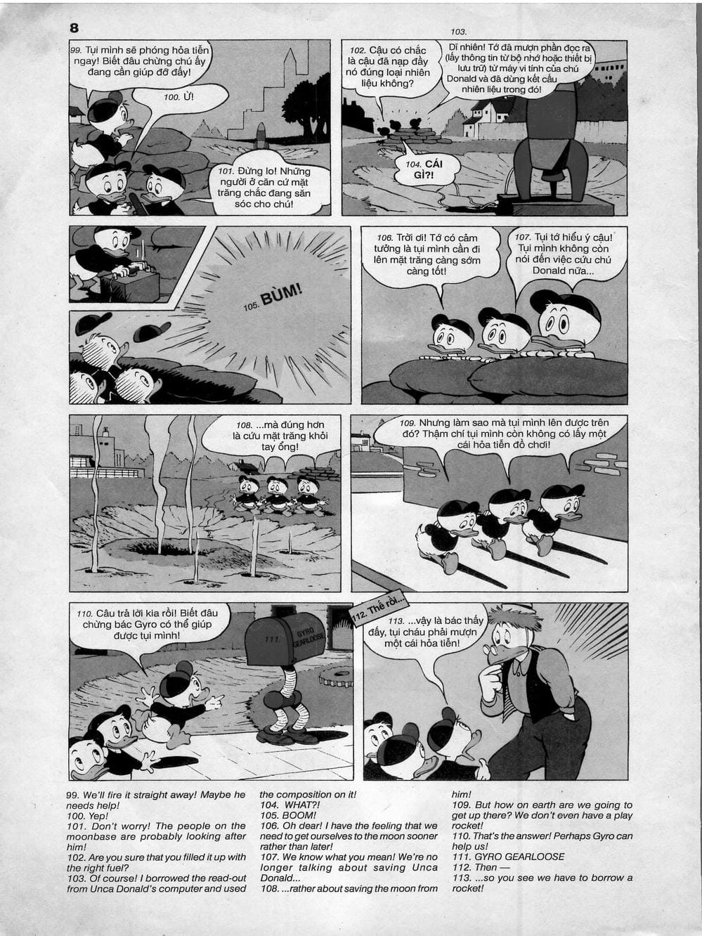 Truyện Tranh Donald Và Bạn Hữu trang 2