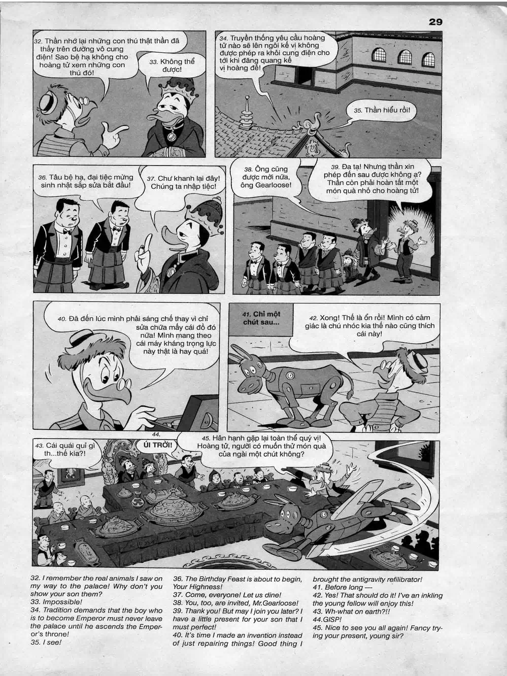 Truyện Tranh Donald Và Bạn Hữu trang 2