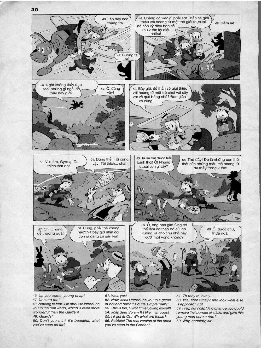 Truyện Tranh Donald Và Bạn Hữu trang 2