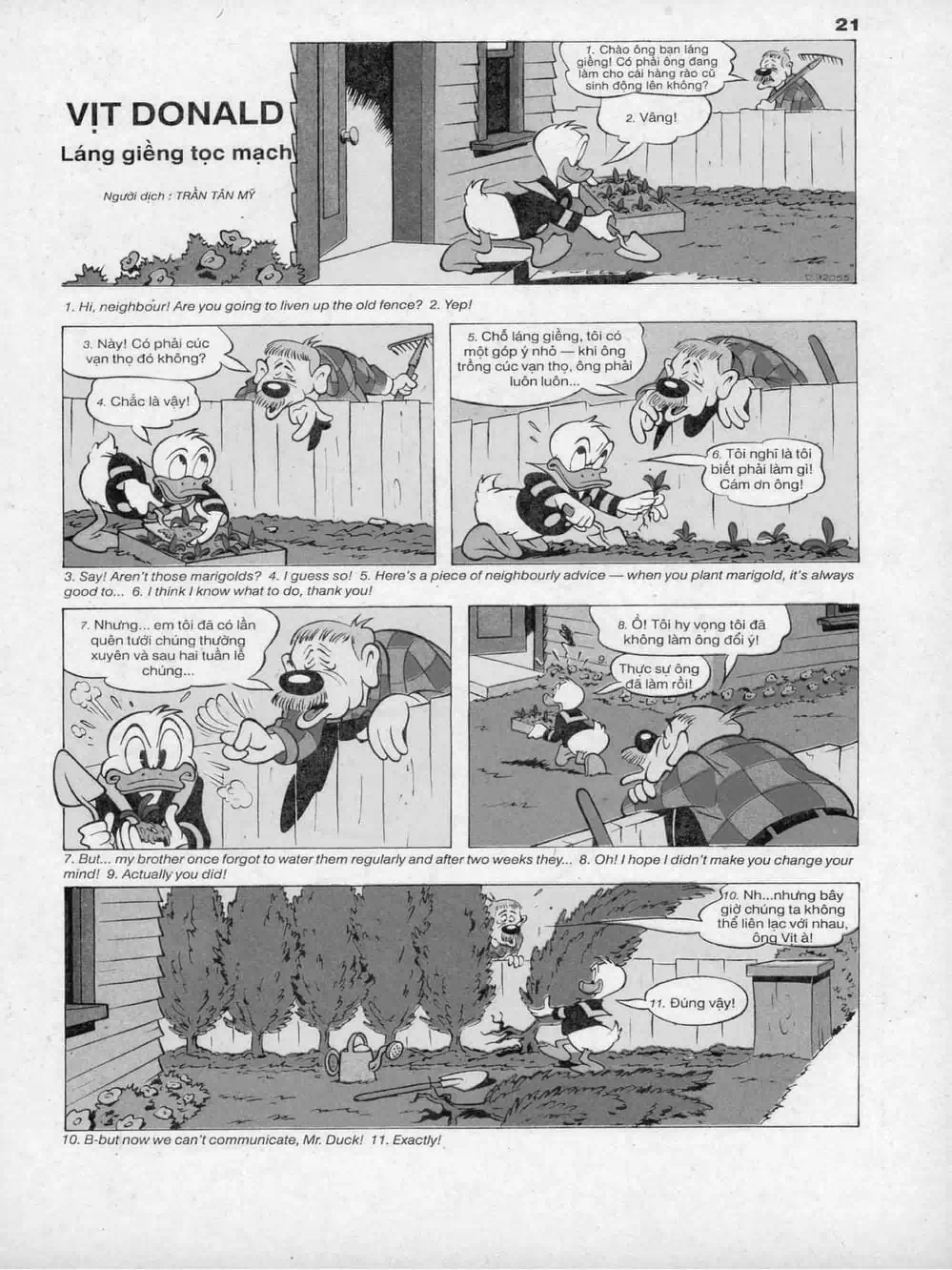 Truyện Tranh Donald Và Bạn Hữu trang 2
