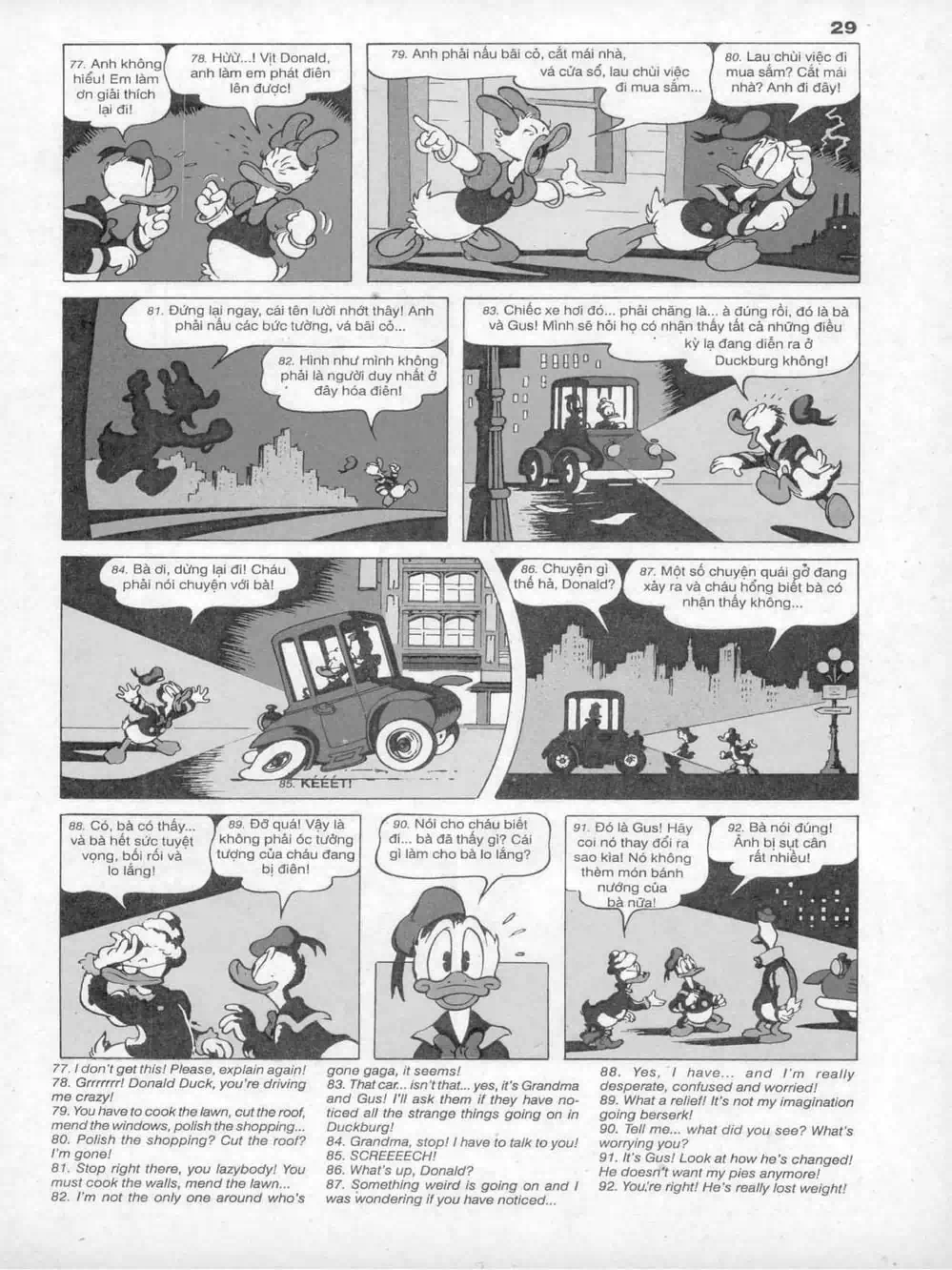Truyện Tranh Donald Và Bạn Hữu trang 2