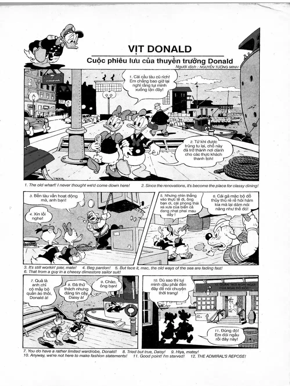 Truyện Tranh Donald Và Bạn Hữu trang 2