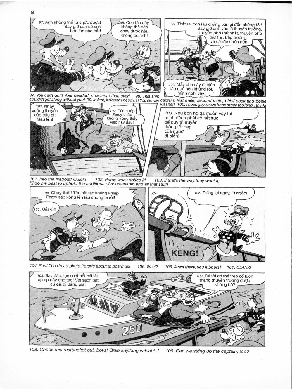 Truyện Tranh Donald Và Bạn Hữu trang 2