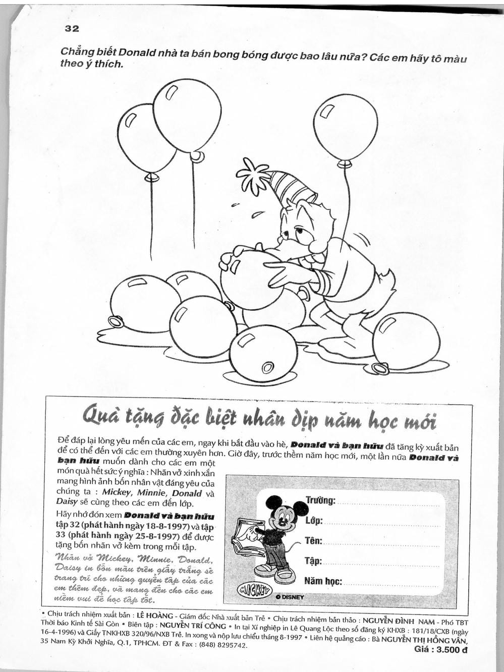 Truyện Tranh Donald Và Bạn Hữu trang 2