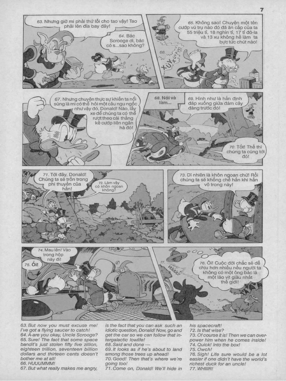 Truyện Tranh Donald Và Bạn Hữu trang 2