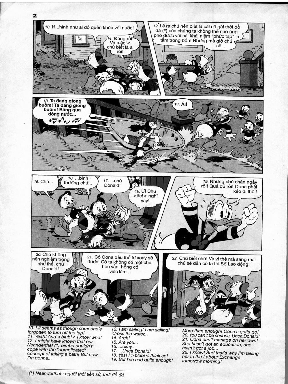 Truyện Tranh Donald Và Bạn Hữu trang 2