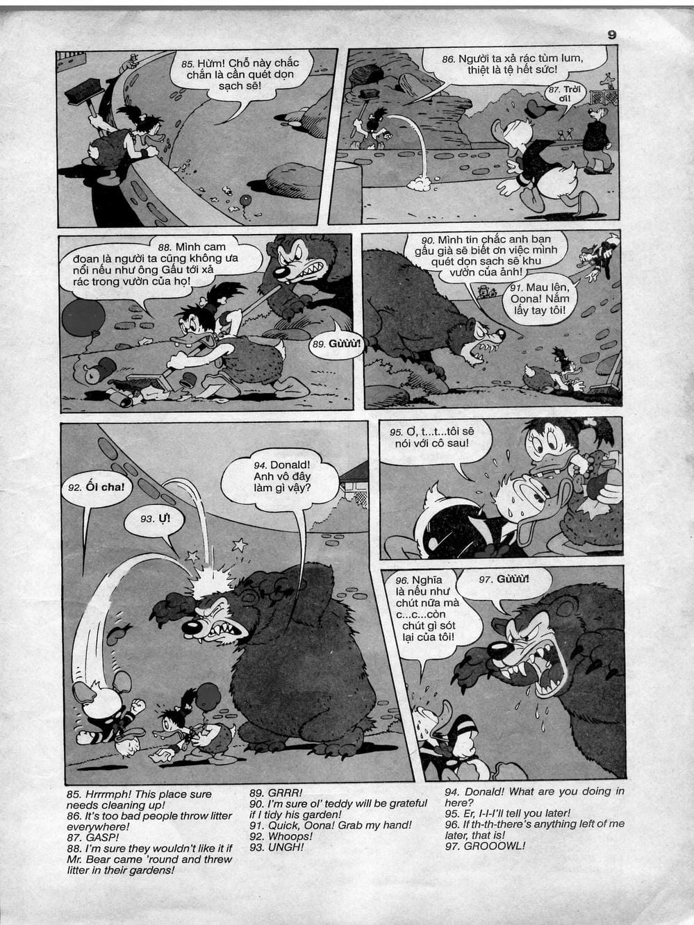 Truyện Tranh Donald Và Bạn Hữu trang 2