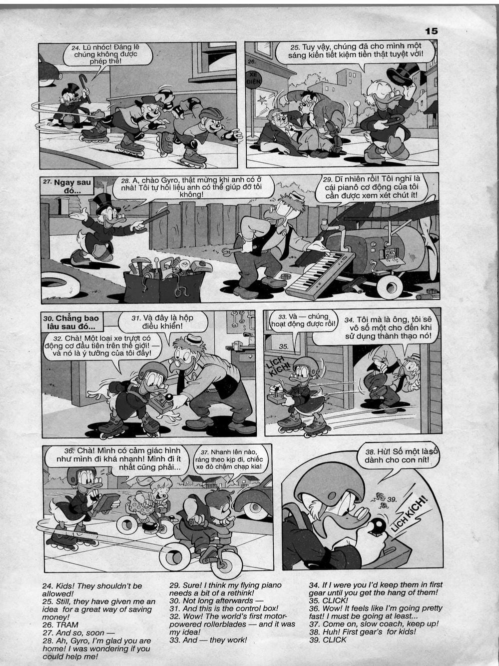 Truyện Tranh Donald Và Bạn Hữu trang 2