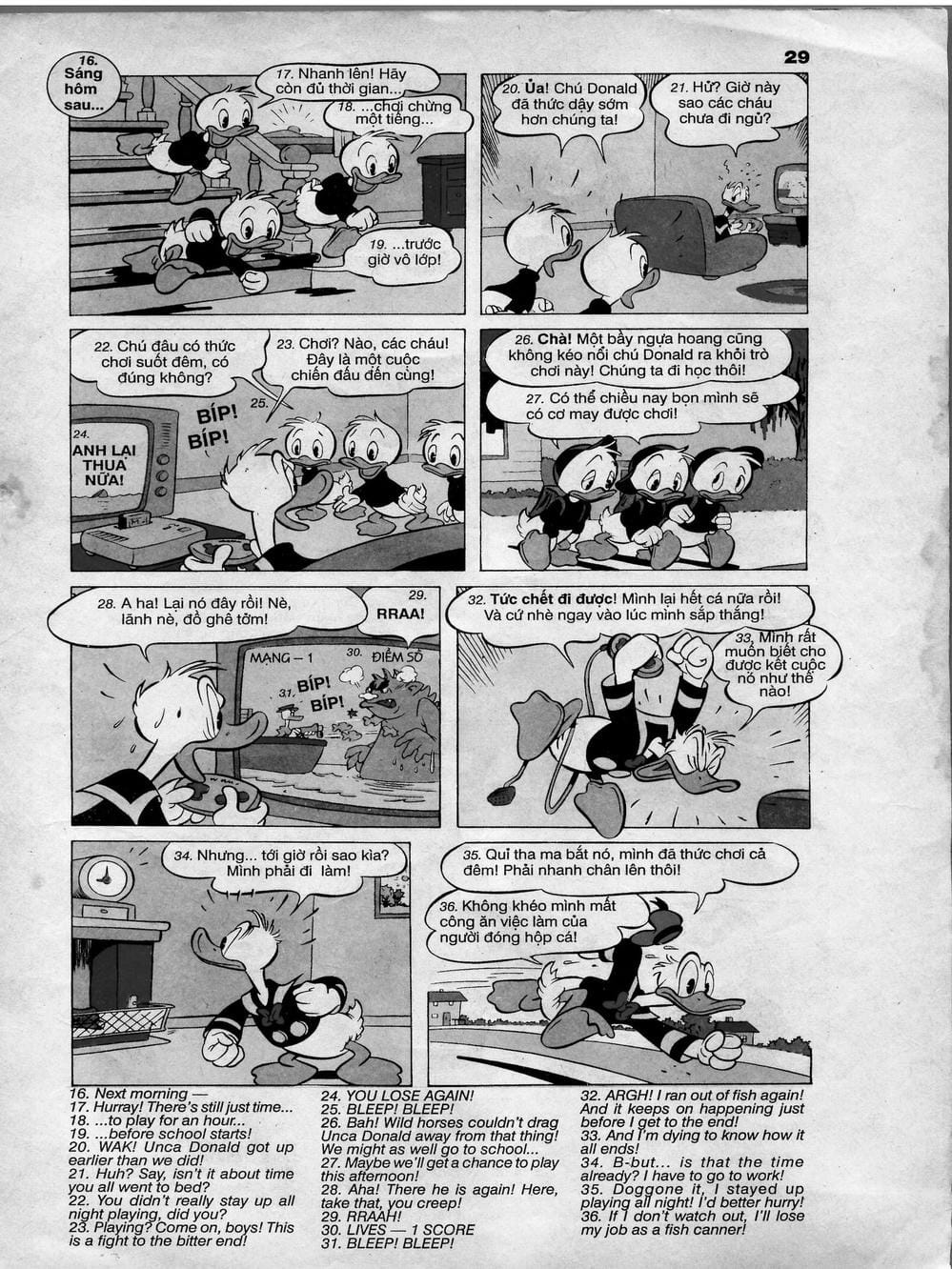 Truyện Tranh Donald Và Bạn Hữu trang 2