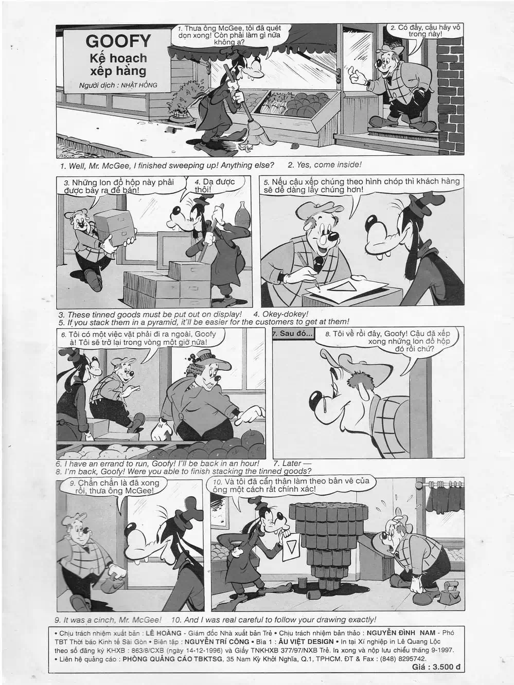 Truyện Tranh Donald Và Bạn Hữu trang 2