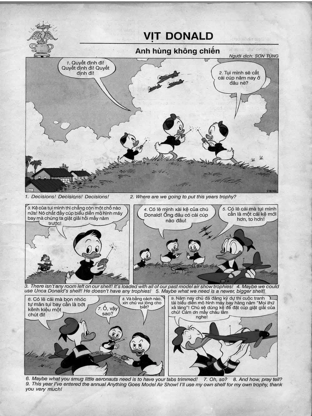 Truyện Tranh Donald Và Bạn Hữu trang 2