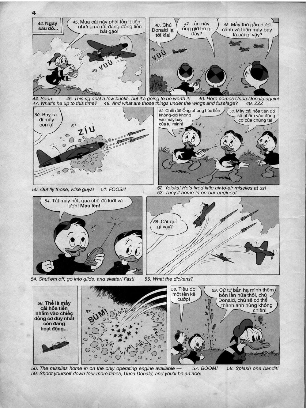Truyện Tranh Donald Và Bạn Hữu trang 2