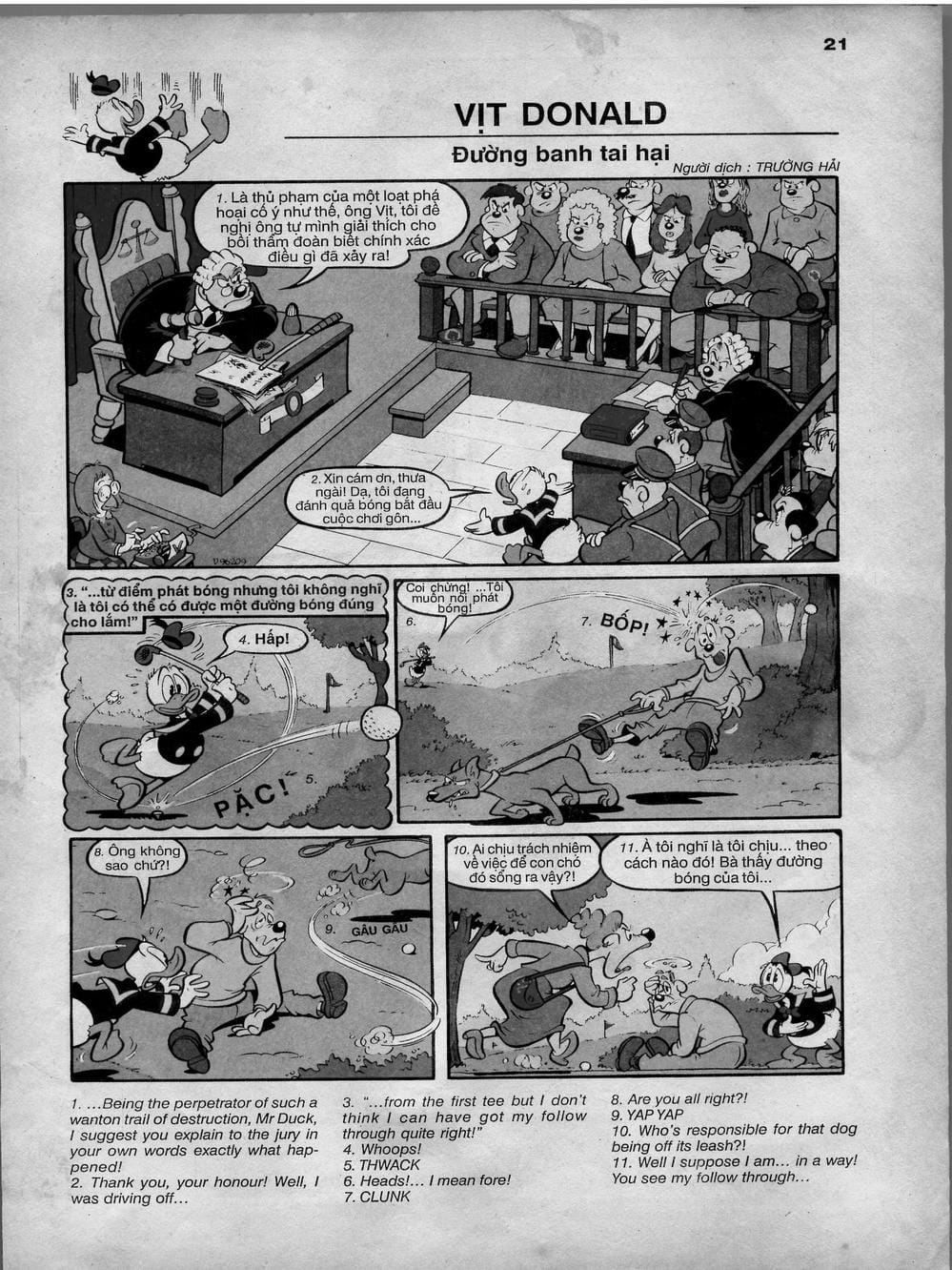 Truyện Tranh Donald Và Bạn Hữu trang 2