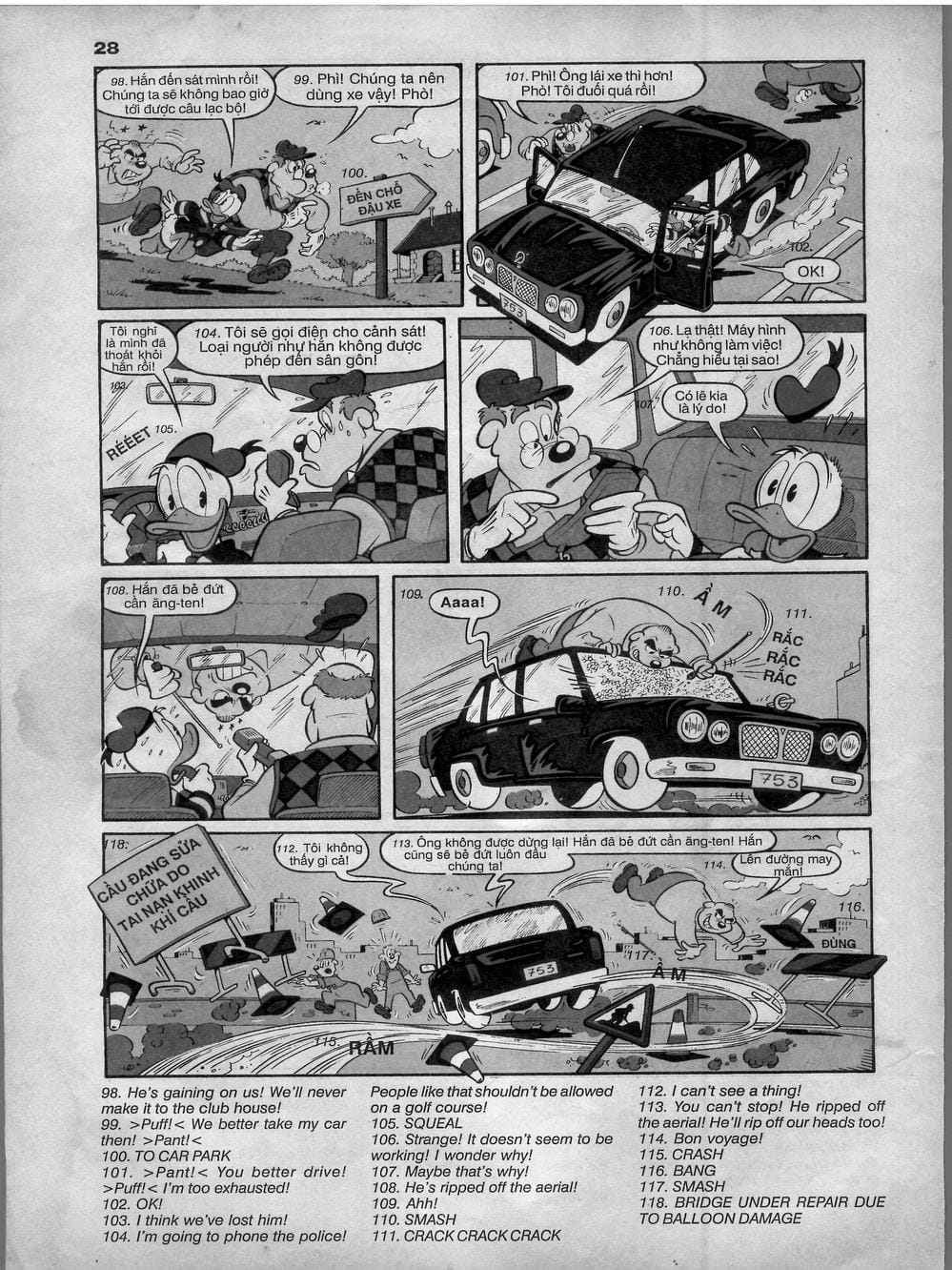 Truyện Tranh Donald Và Bạn Hữu trang 2
