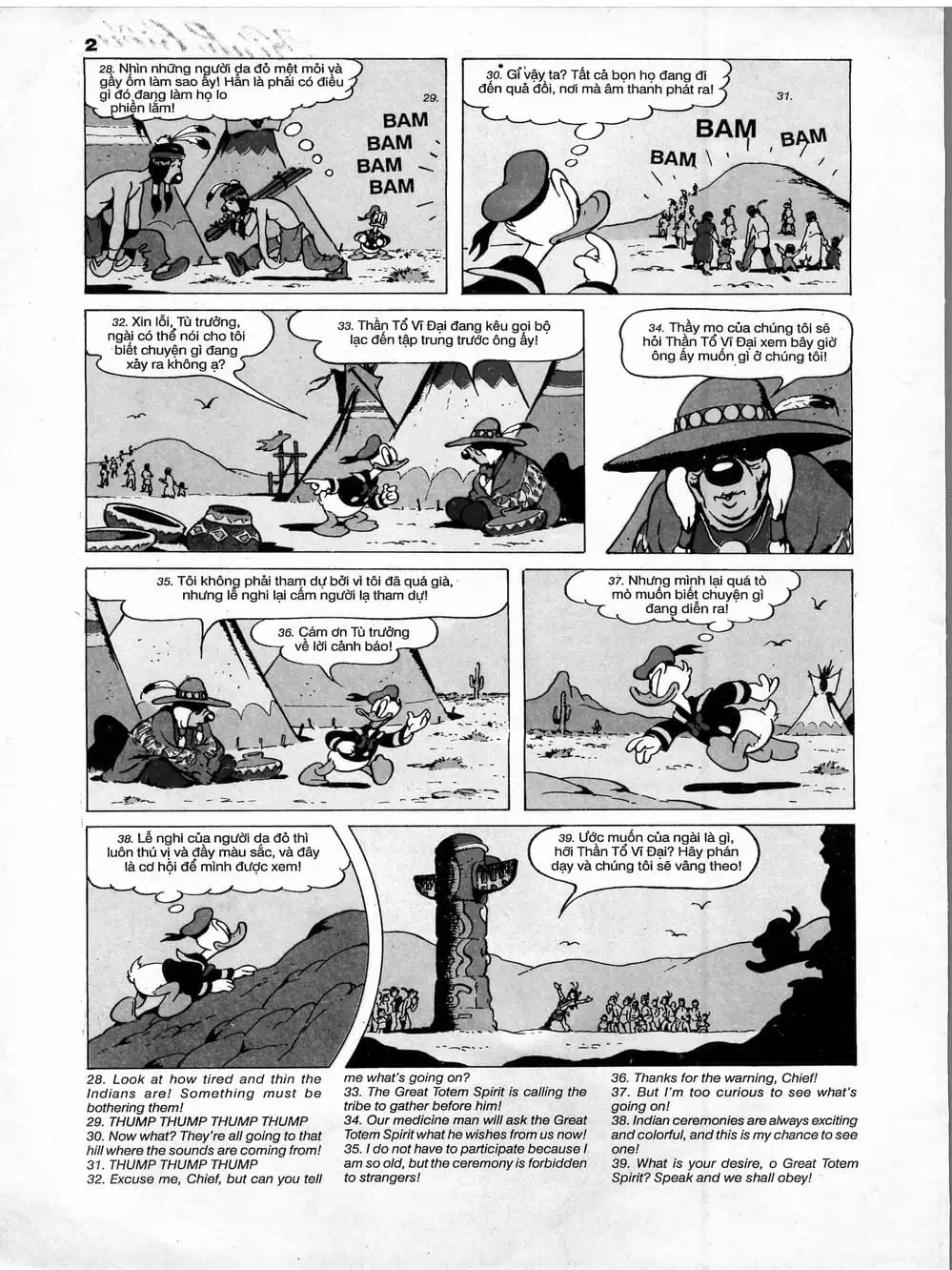 Truyện Tranh Donald Và Bạn Hữu trang 2