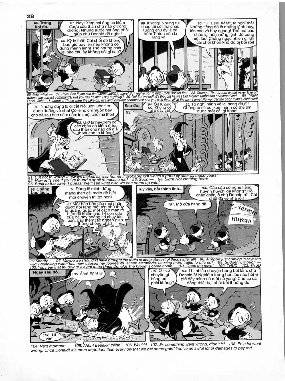 Truyện Tranh Donald Và Bạn Hữu trang 2