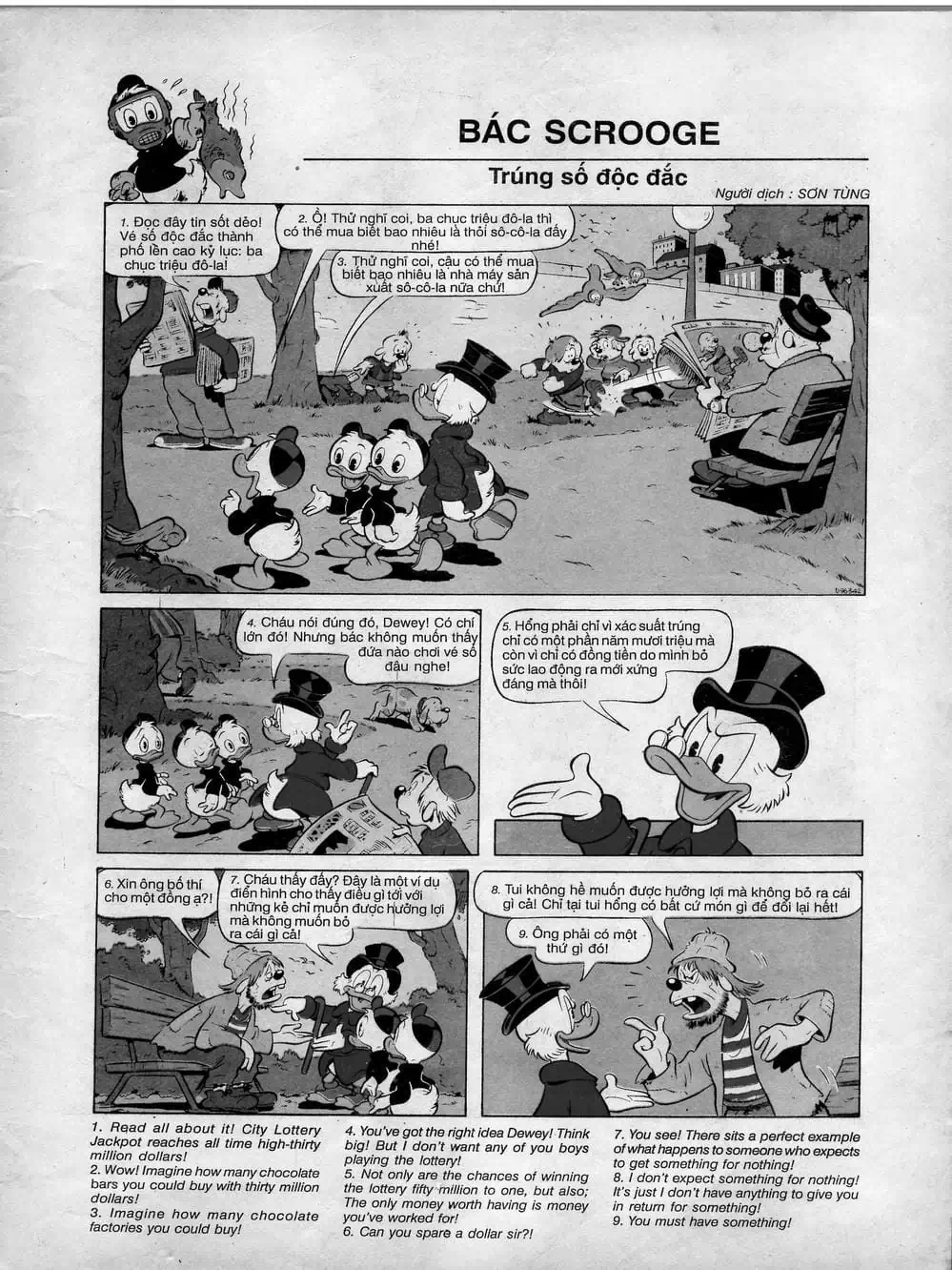 Truyện Tranh Donald Và Bạn Hữu trang 2