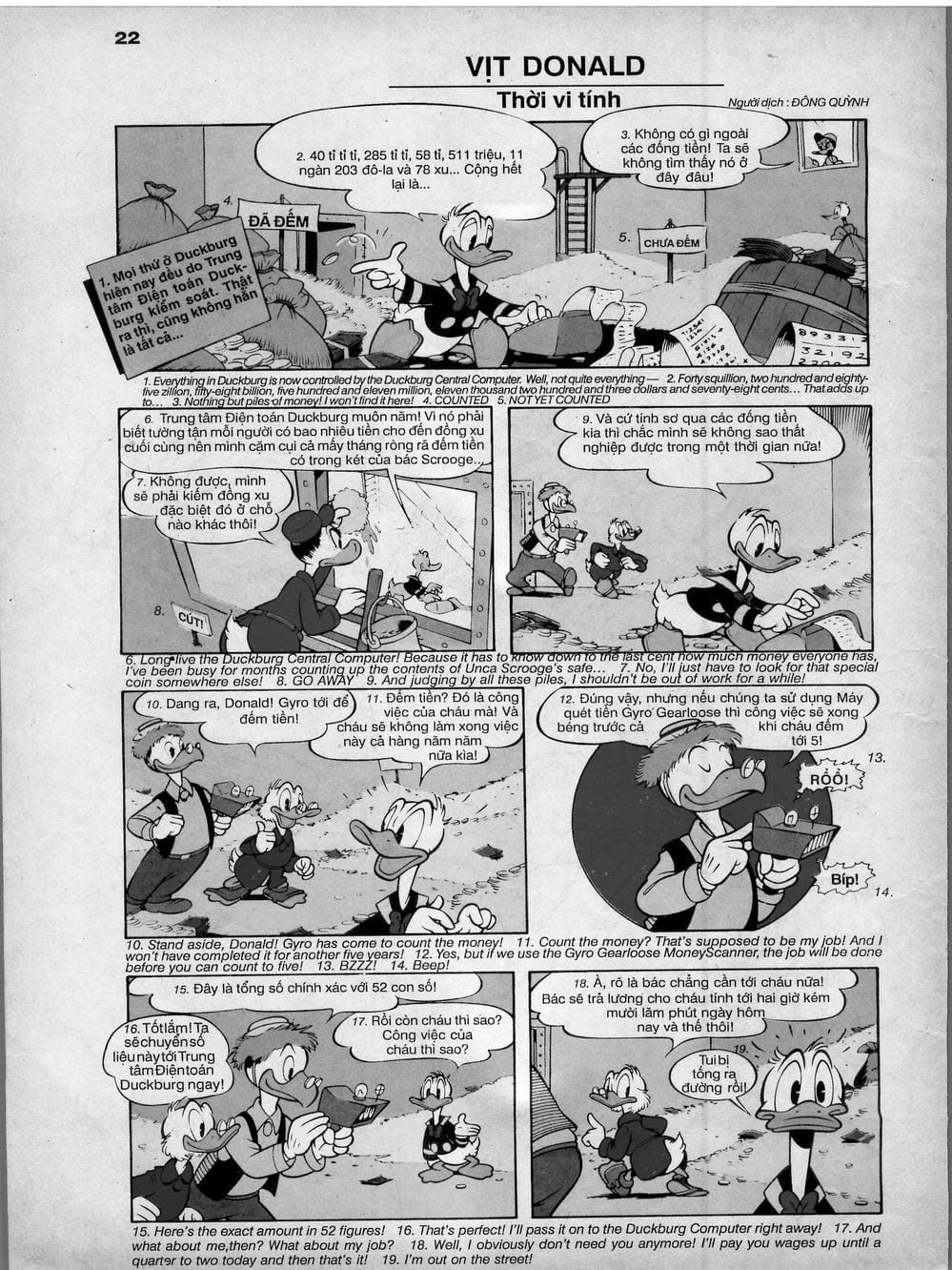 Truyện Tranh Donald Và Bạn Hữu trang 2