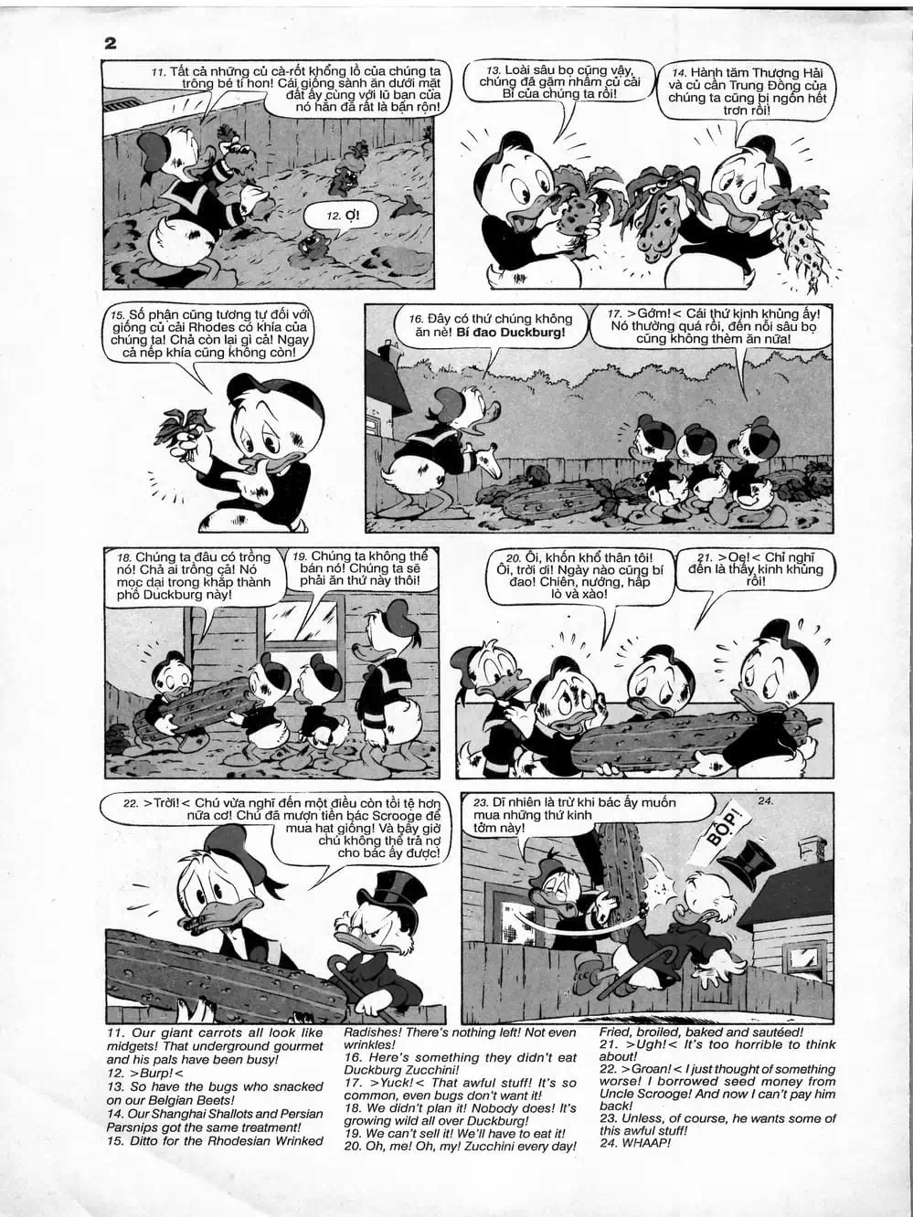 Truyện Tranh Donald Và Bạn Hữu trang 2