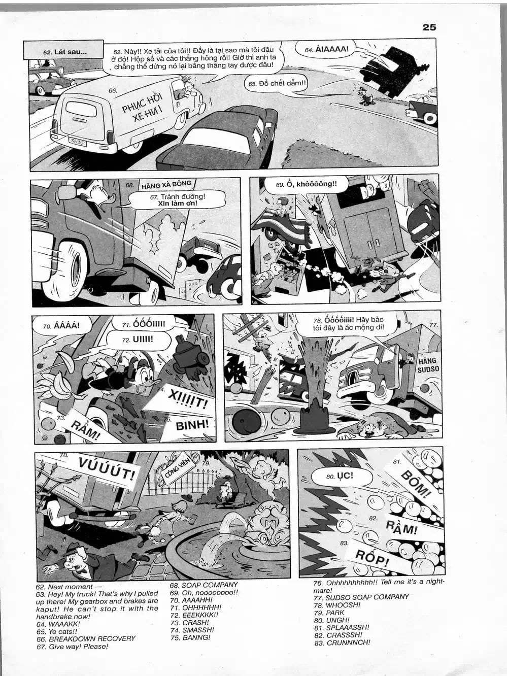 Truyện Tranh Donald Và Bạn Hữu trang 2