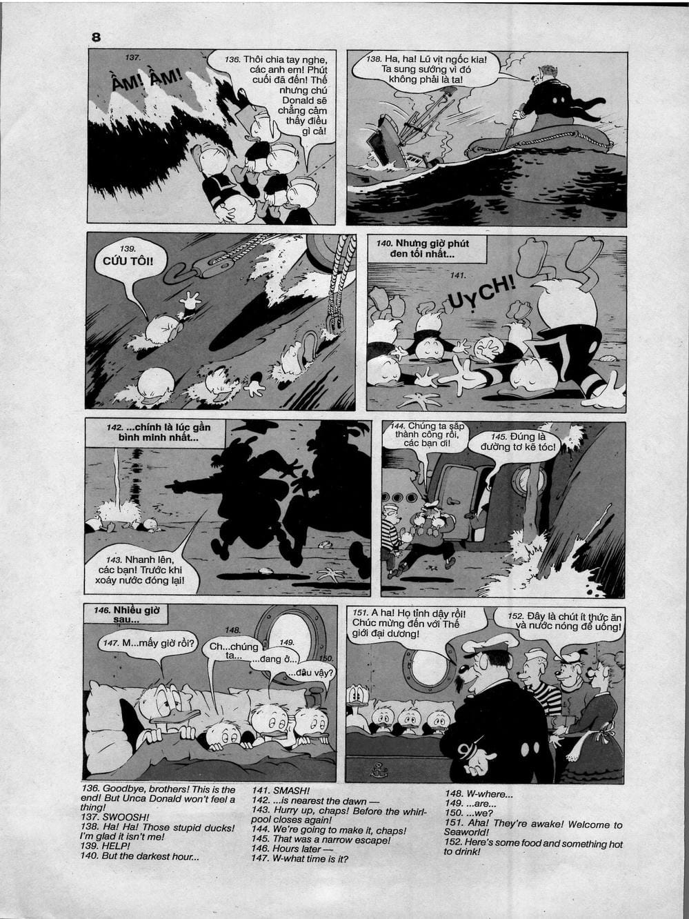 Truyện Tranh Donald Và Bạn Hữu trang 2