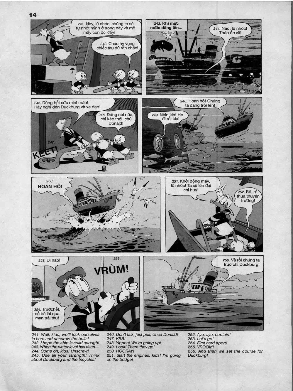 Truyện Tranh Donald Và Bạn Hữu trang 2