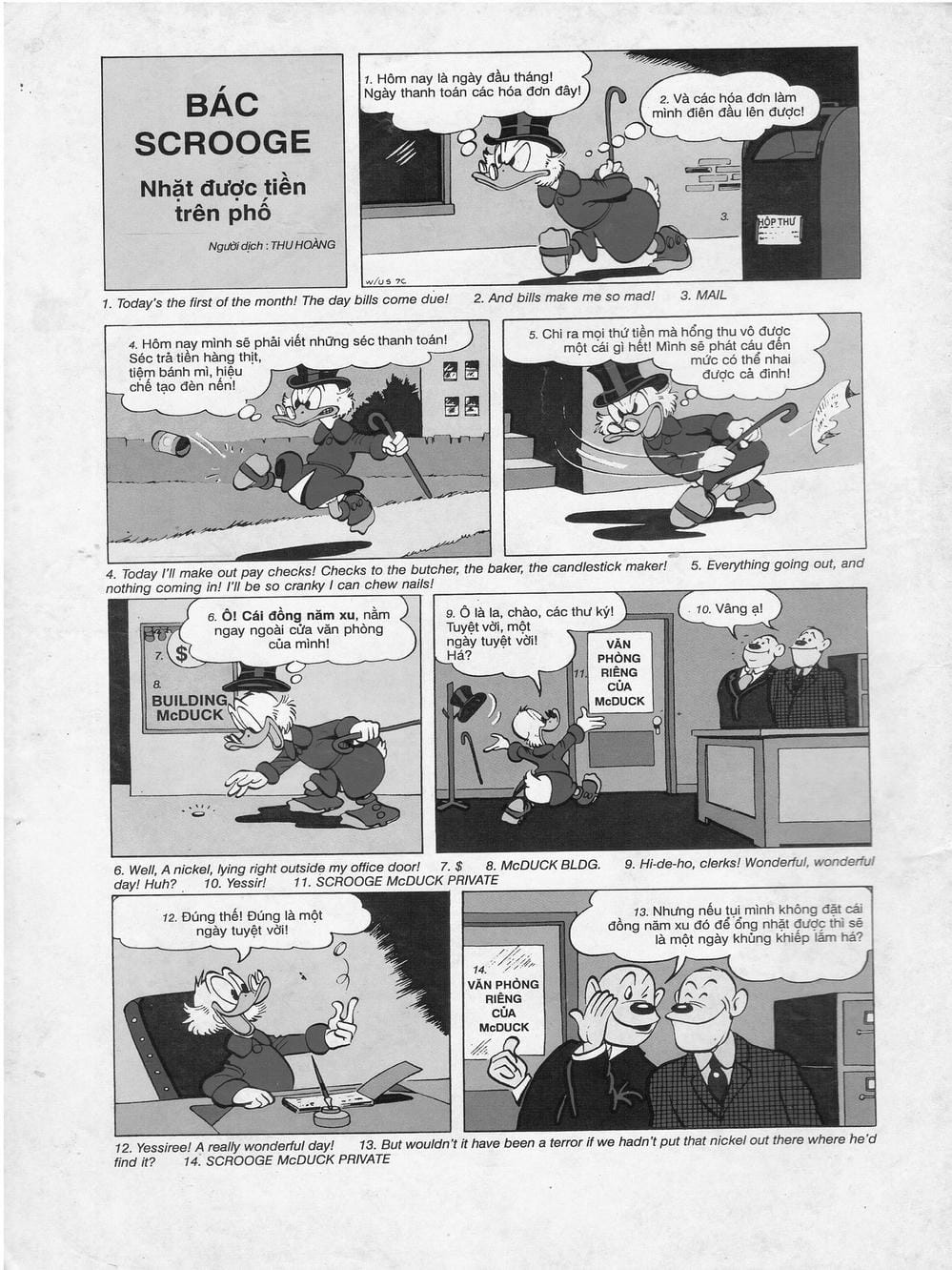 Truyện Tranh Donald Và Bạn Hữu trang 2